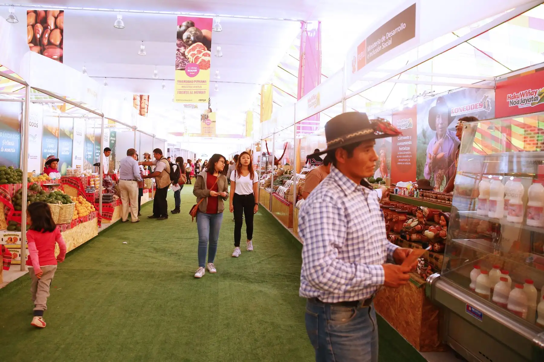 Feria Mistura. Foto: ANDINA/Melina Mejía.