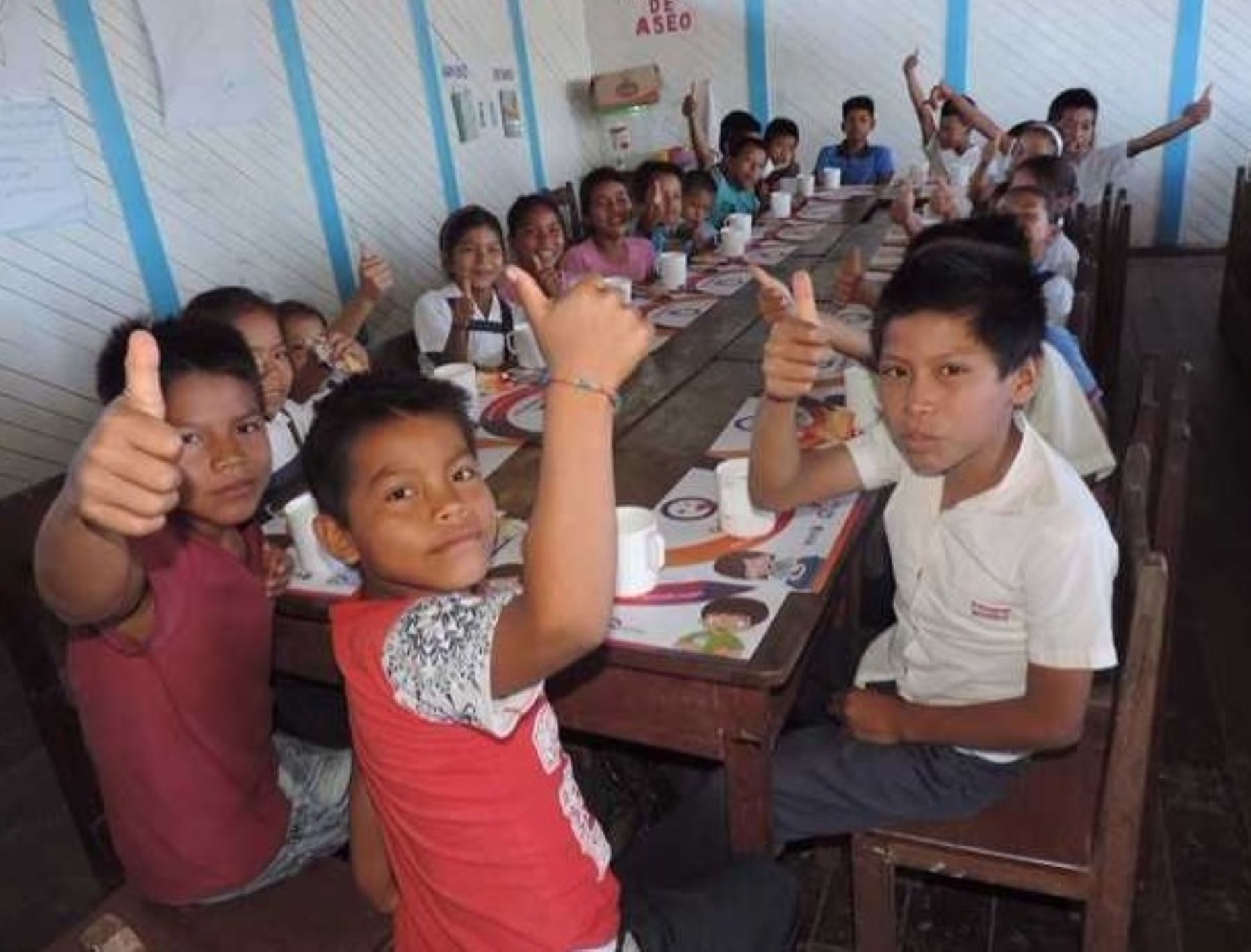 La ministra de Desarrollo e Inclusión Social, Liliana La Rosa anunció que el Ejecutivo destino 27 millones de soles para la atención de los escolares de jornada escolar completa en la Amazonía. ANDINA/Difusión