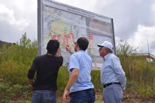 Entregan mapa de peligros por deslizamientos en Carhuaz. ANDINA/Difusión