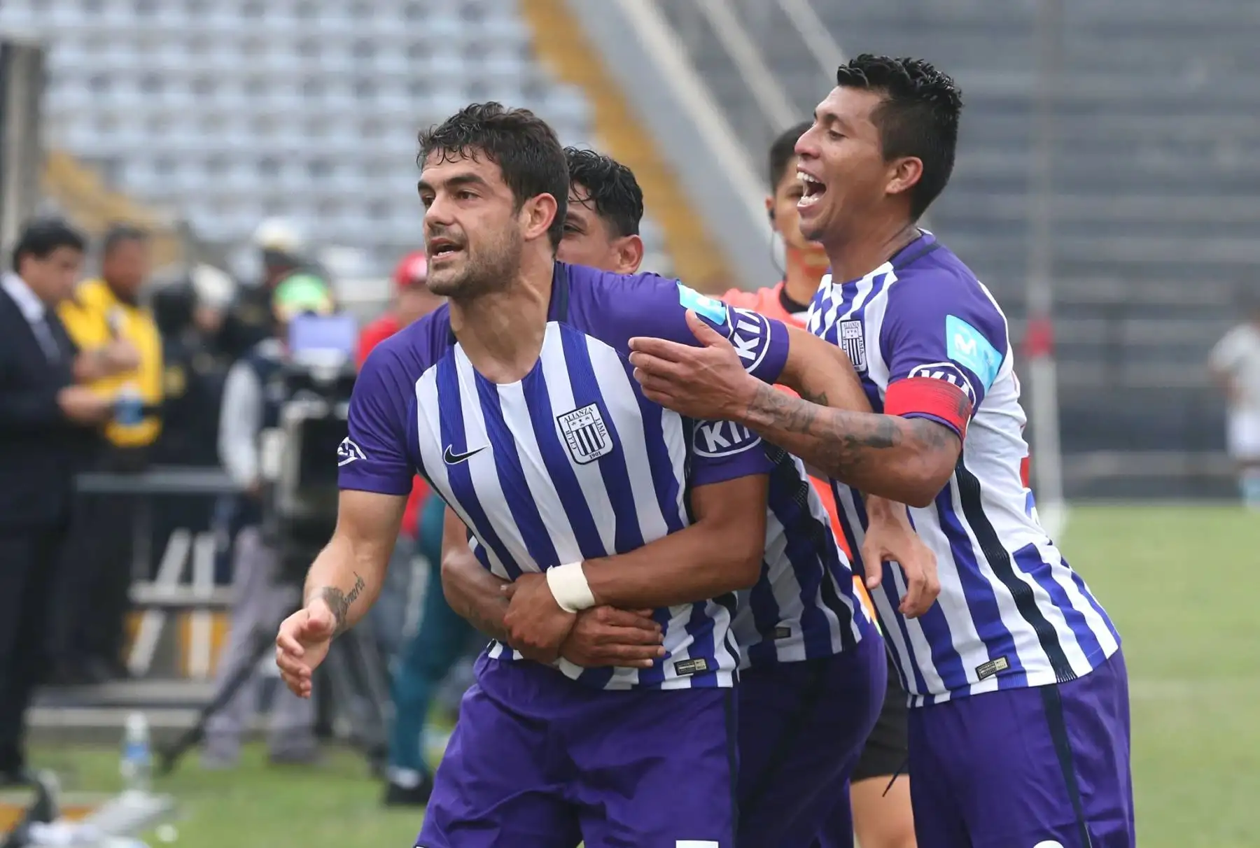 Alianza Lima sumó y sigue en la pelea por el Clausura. Foto: ANDINA/Jhony Laurente
