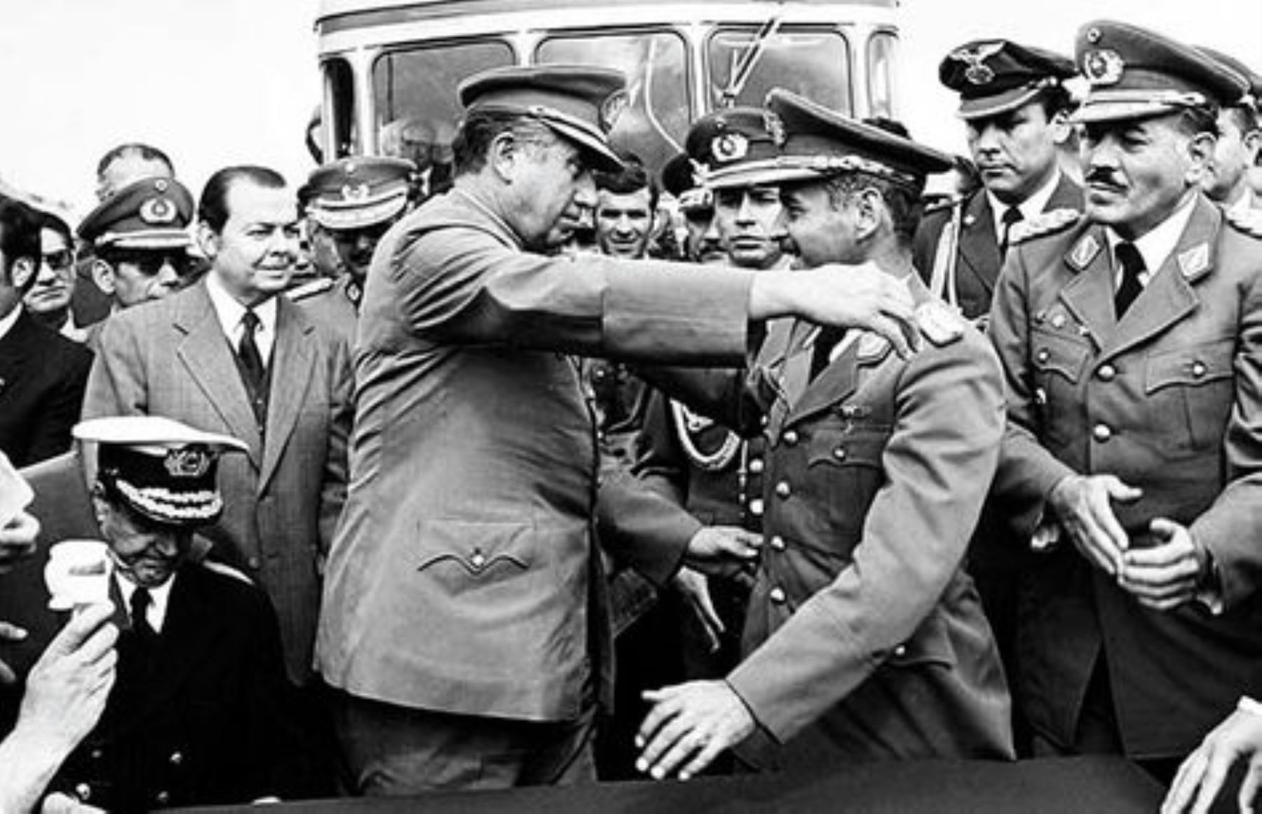 Augusto Pinochet y Hugo Banzer