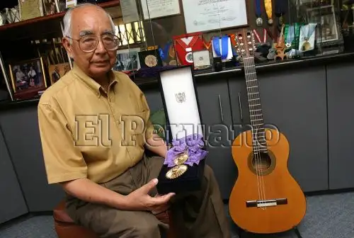 Guitarrista ayacuchano Raúl García Zárate