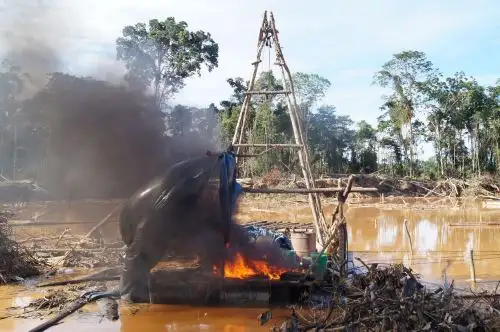 Aprueban estrategia de lucha contra la minería ilegal en áreas naturales protegidas. ANDINA/Difusión