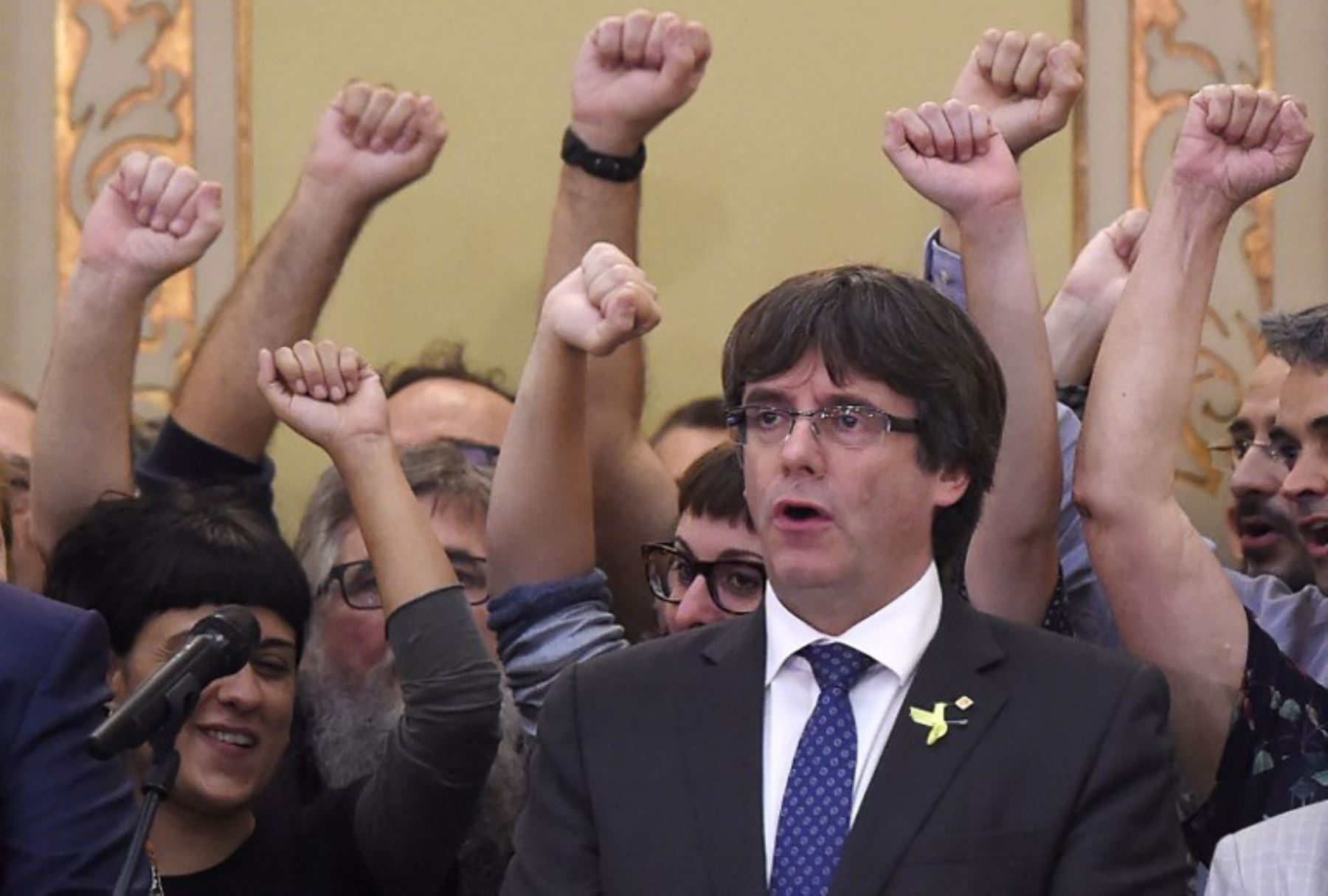 Carles Puigdemont. Foto: AFP