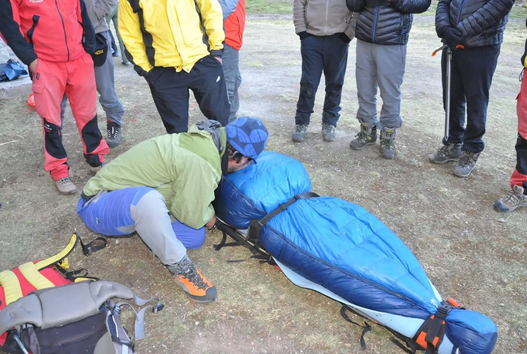 Rescatan a una turista canadiense extraviada en el nevado Alpamayo, en Áncash. ANDINA/Difusión