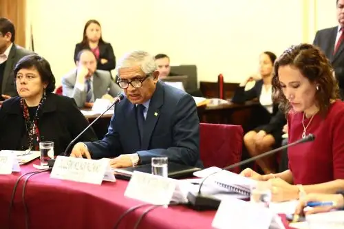Viceministro expuso en Congreso de la República. Foto: Difusión.