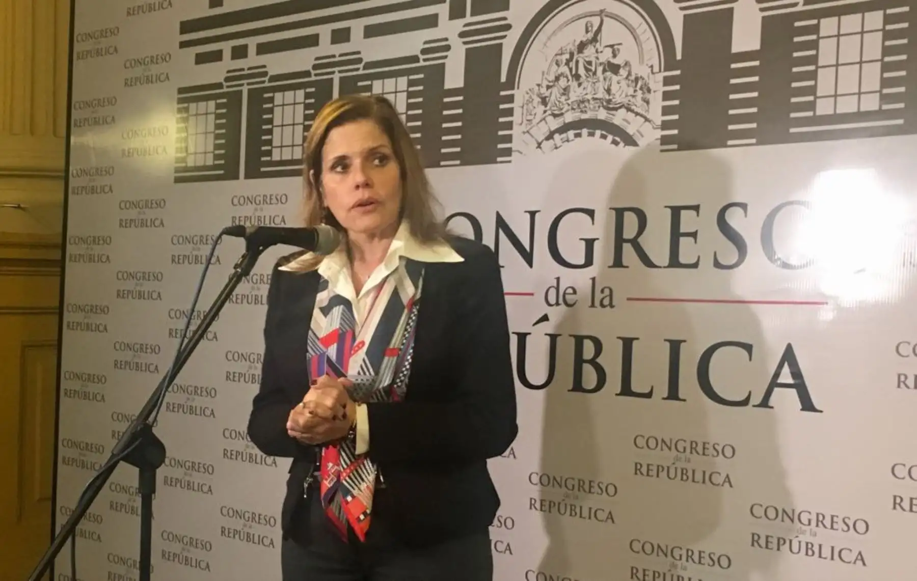 Presidenta del Consejo de Ministros, Mercedes Aráoz, expuso ante la Comisión de Presupuesto del Congreso