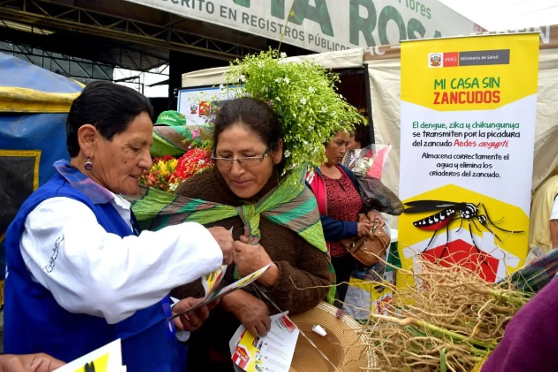Campaña contra el dengue.