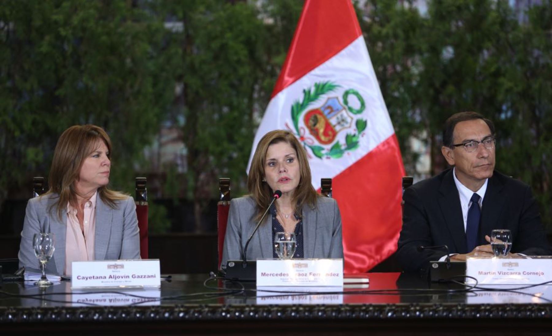 Jefa del Gabinete Ministerial, Mercedes Aráoz, clausuró 6to Gore Ejecutivo.