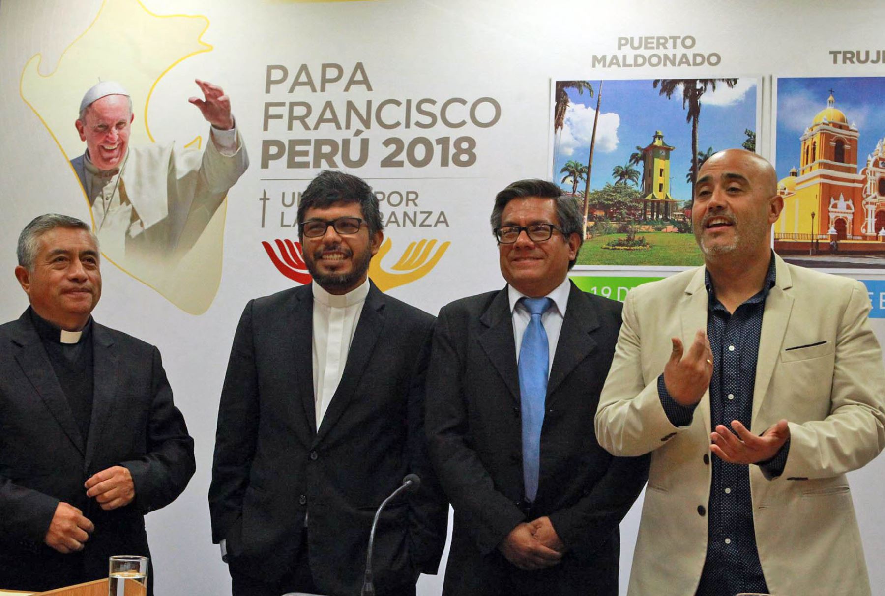 Anuncian canciones finalistas en concurso para elegir himno papal. Foto: ANDINA/Héctor Vinces