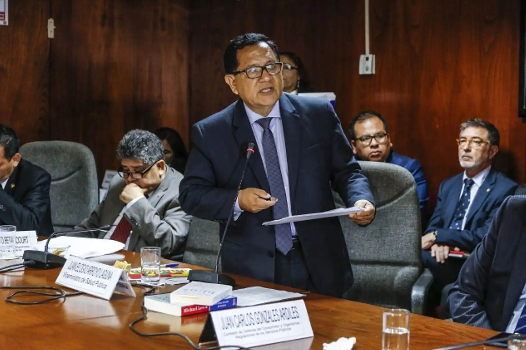 Viceministro de Salud, Juan Arroyo.