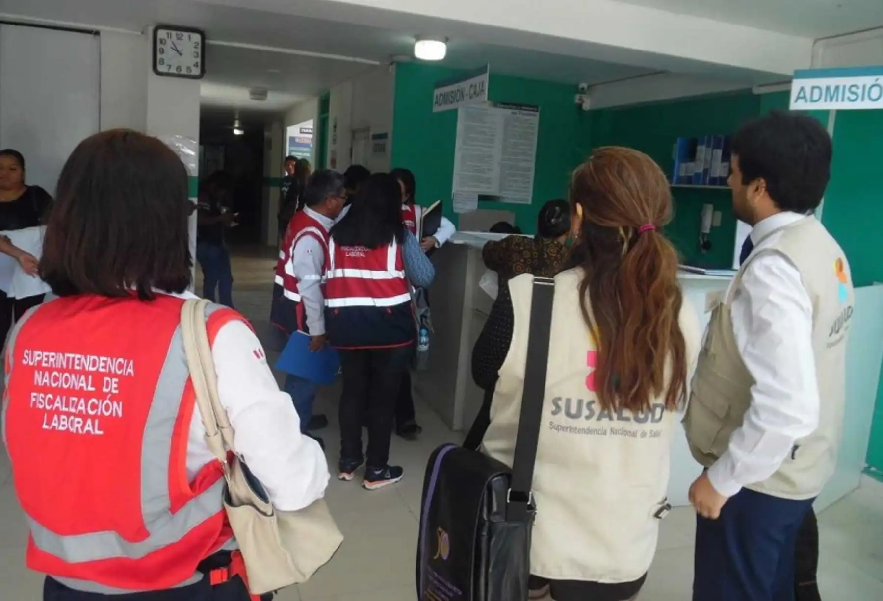 La Superintendencia Nacional de Fiscalización Laboral (Sunafil) realiza operativos conjuntos de inspección con la Superintendencia Nacional de Salud (Susalud).