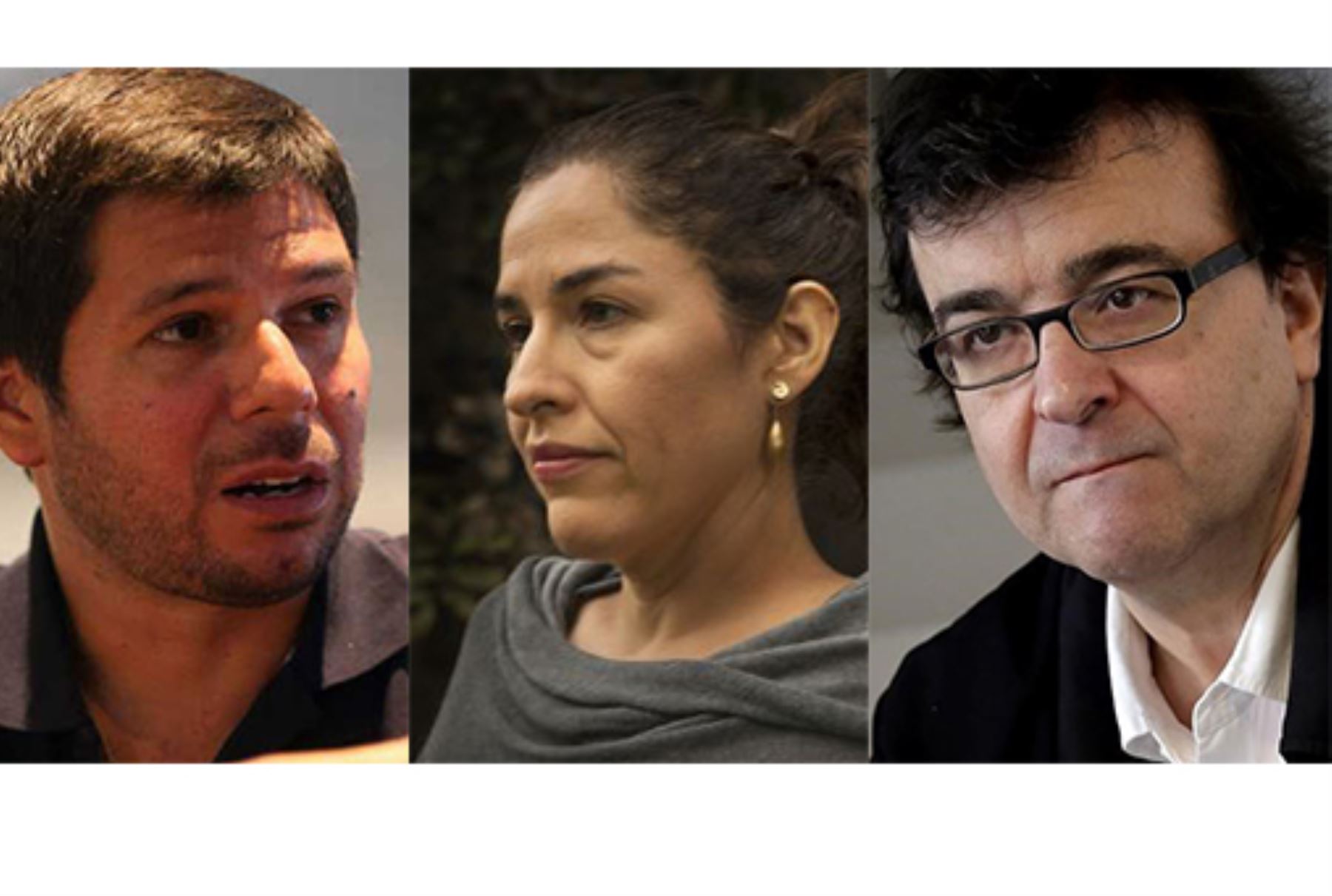 Renato Cisneros, Guadalupe Nettel y Javier Cercas