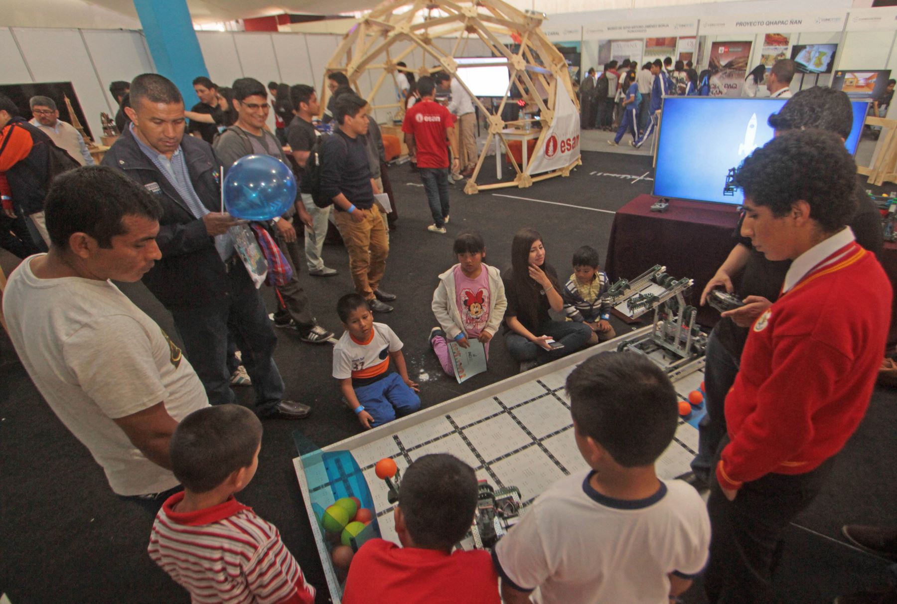 Feria de ciencia y tecnología abre sus puertas desde hoy hasta el domingo. Foto: Difusión