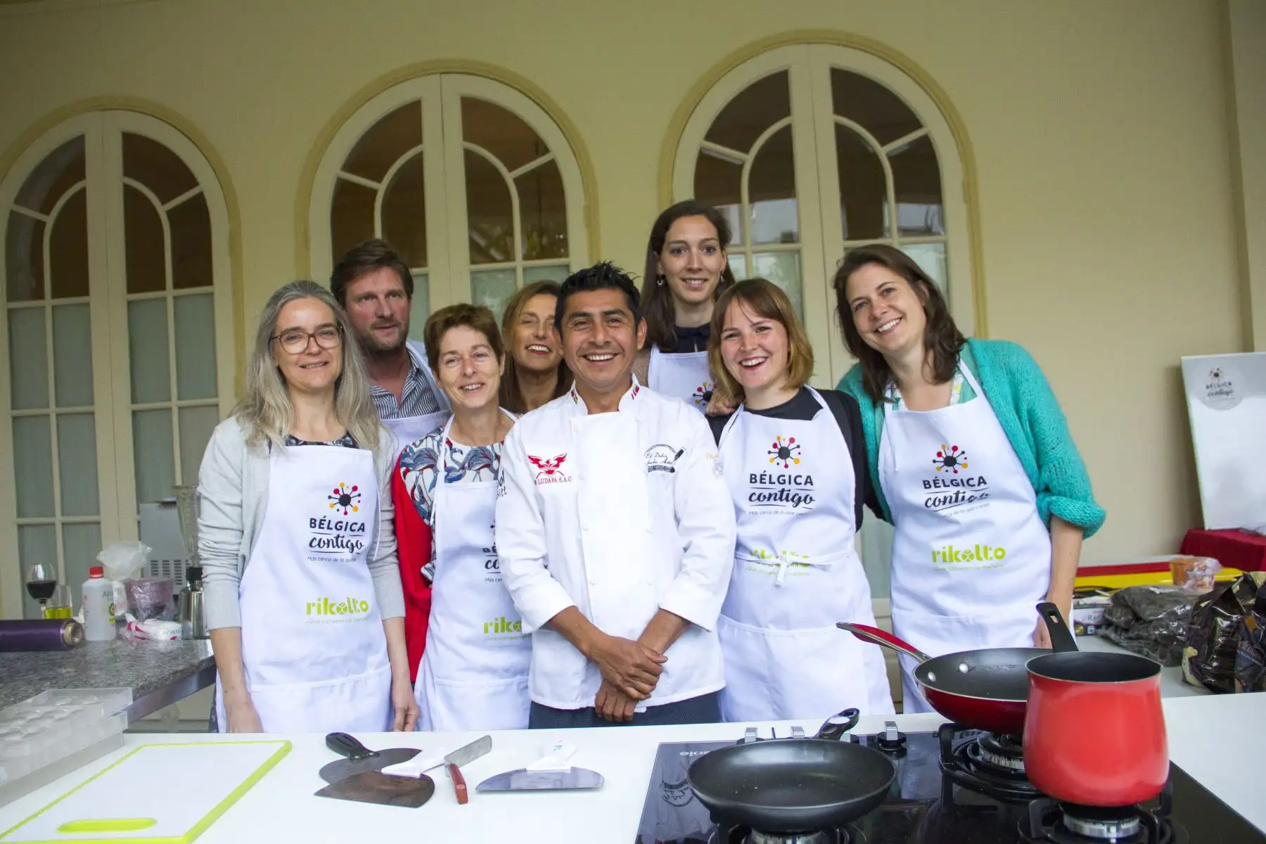 La receta del chef peruano Juan Carlos López se impuso con una curiosa combinación de sabores que deleitó al exigente jurado. Foto: Difusión.