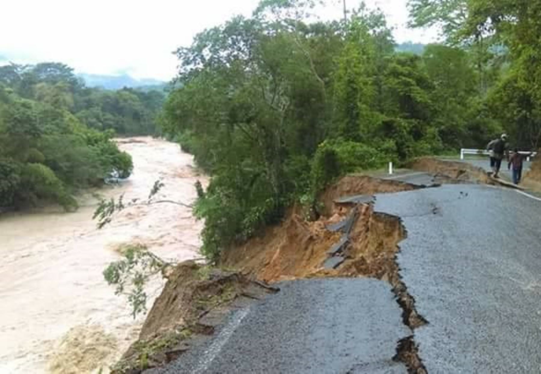 Unen esfuerzos para atender a afectados por inundaciones en región San Martín. ANDINA