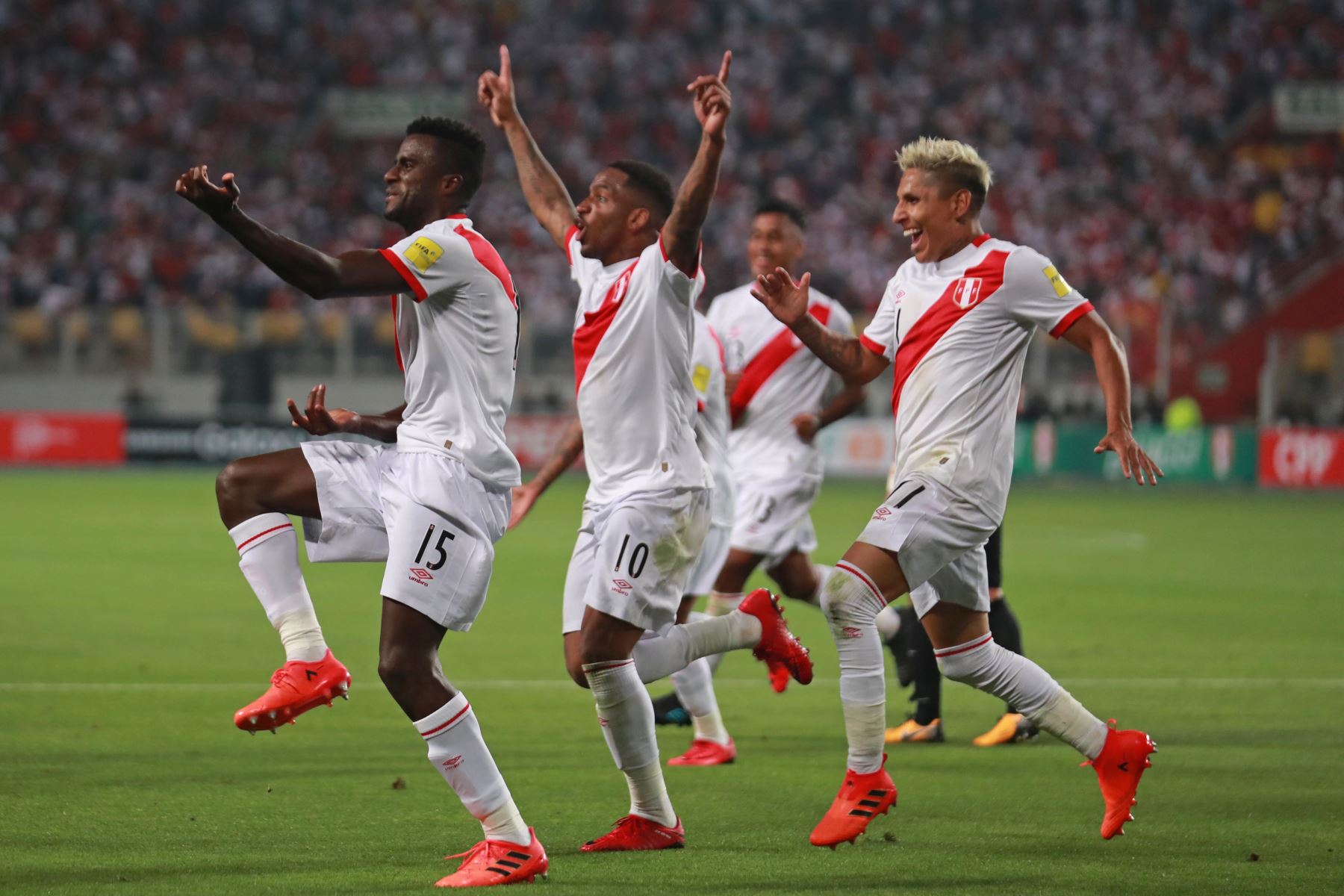 Clasificación de selección de fútbol de Perú a Mundial Rusia 2018. ANDINA/Carlos Lezama