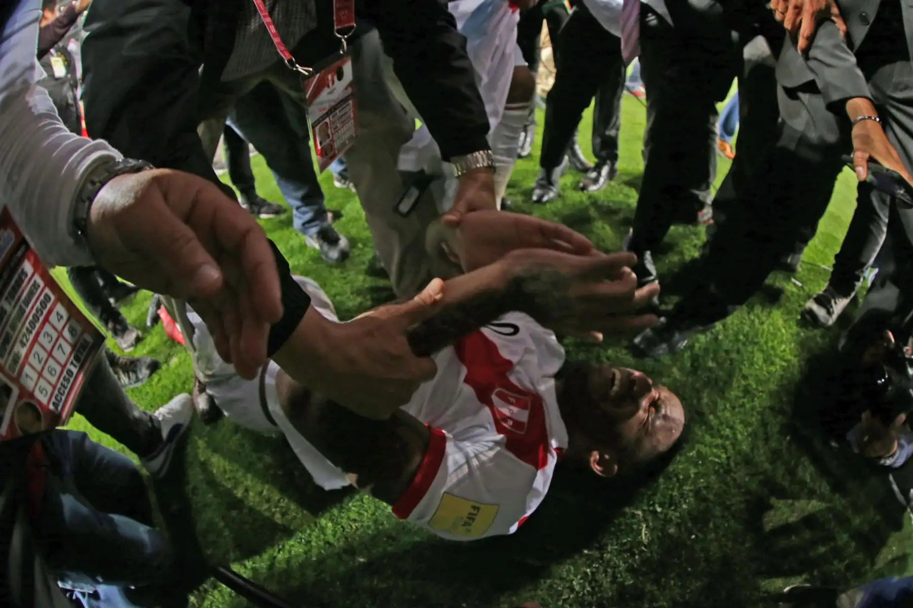 LIMA,PERÚ-NOVIEMBRE 15. Perú clasifica para el Mundial de Rusia 2018. Foto: ANDINA/Carlos Lezama.