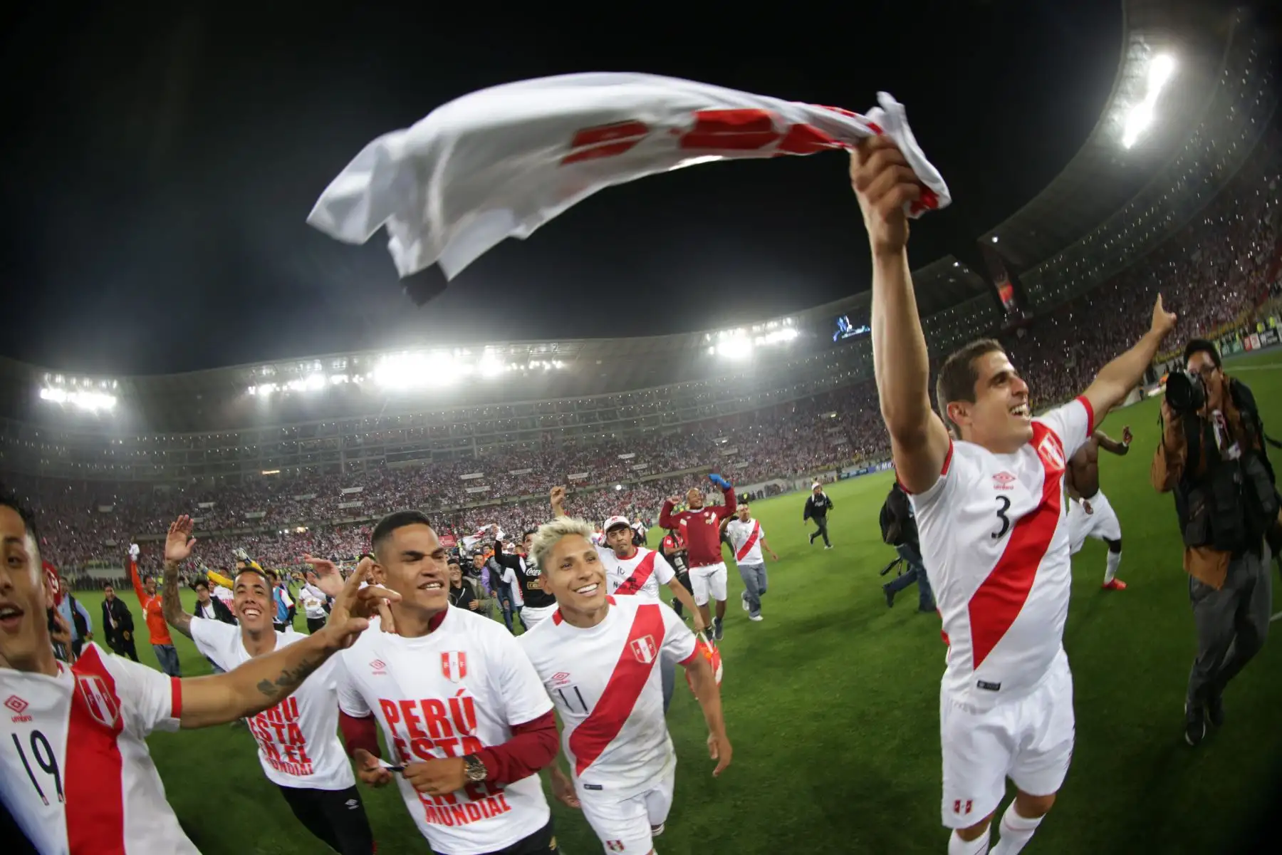 LIMA,PERÚ-NOVIEMBRE 15. Perú clasifica al Mundial Rusia 2018.Foto: ANDINA/Carlos Lezama