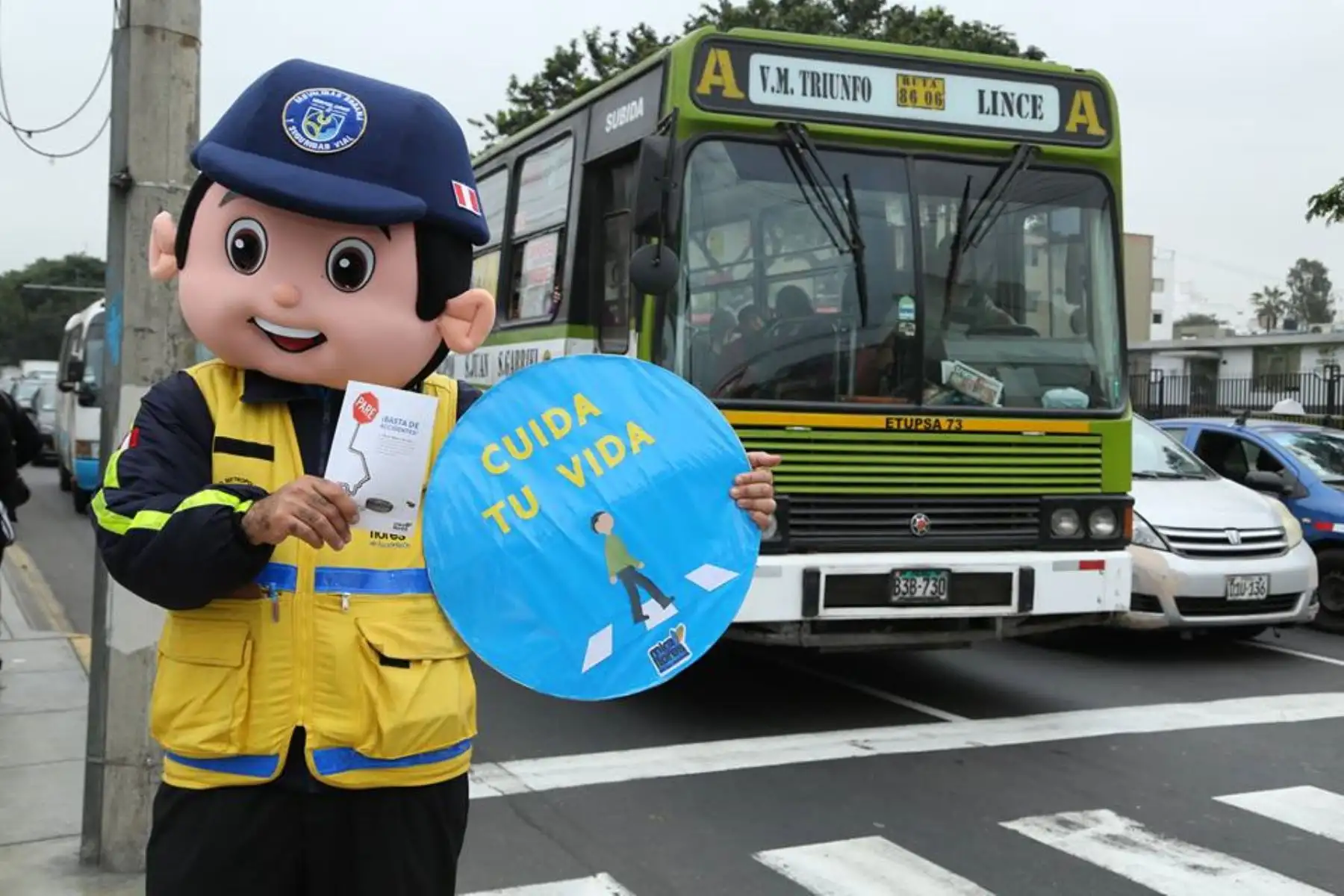 ¿Cómo prevenir accidentes de tránsito? sigue estas recomendaciones.  Foto: ANDINA/Difusión.