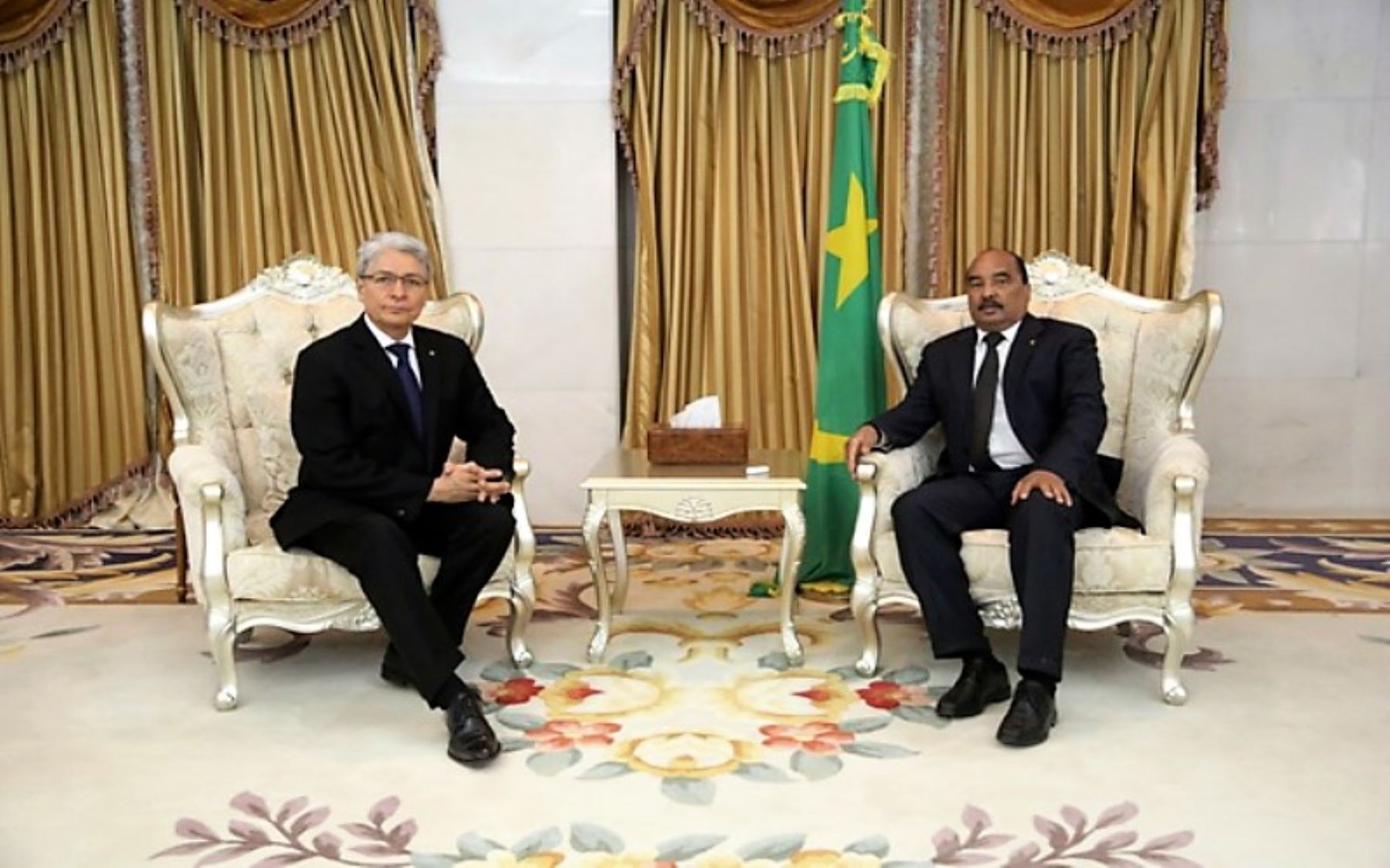 Peruvian Ambassador presents credential letters to Mauritania President