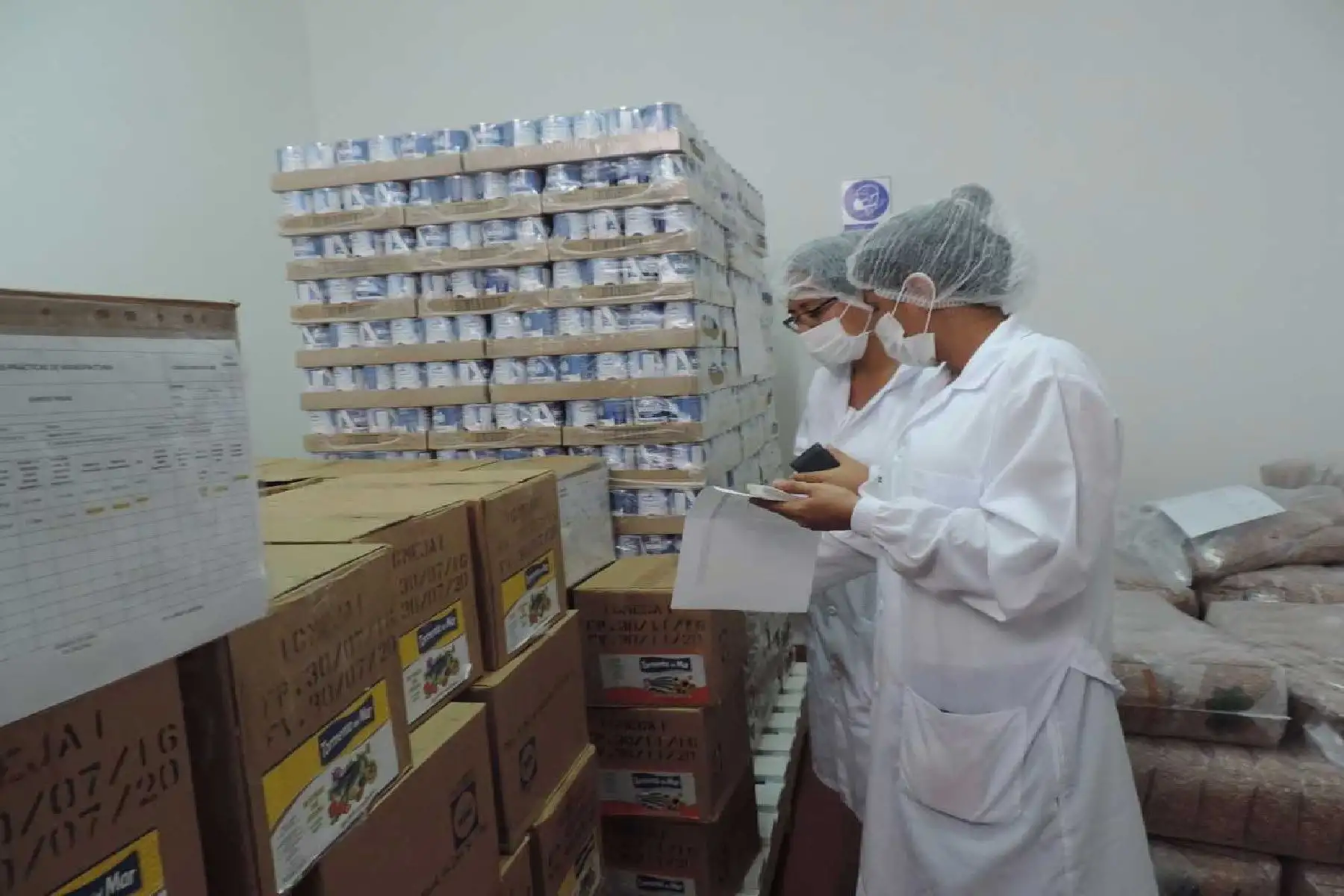 El programa Wasi Mikuna suspendió el consumo de conservas de pescado, pollo y pavita en el servicio alimentario escolar que se brinda en colegios públicos de todo el país. ANDINA/Difusión