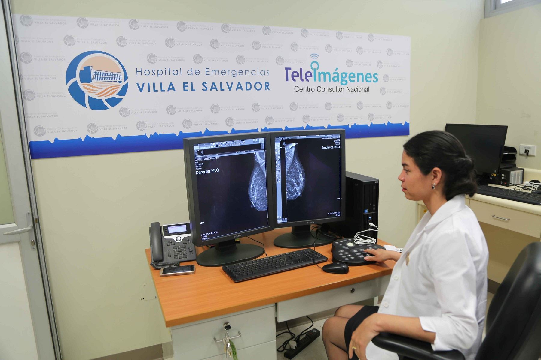 Entra en funcionamiento servicio de telemamografía en Hospital de Loreto. ANDINA/Difusión