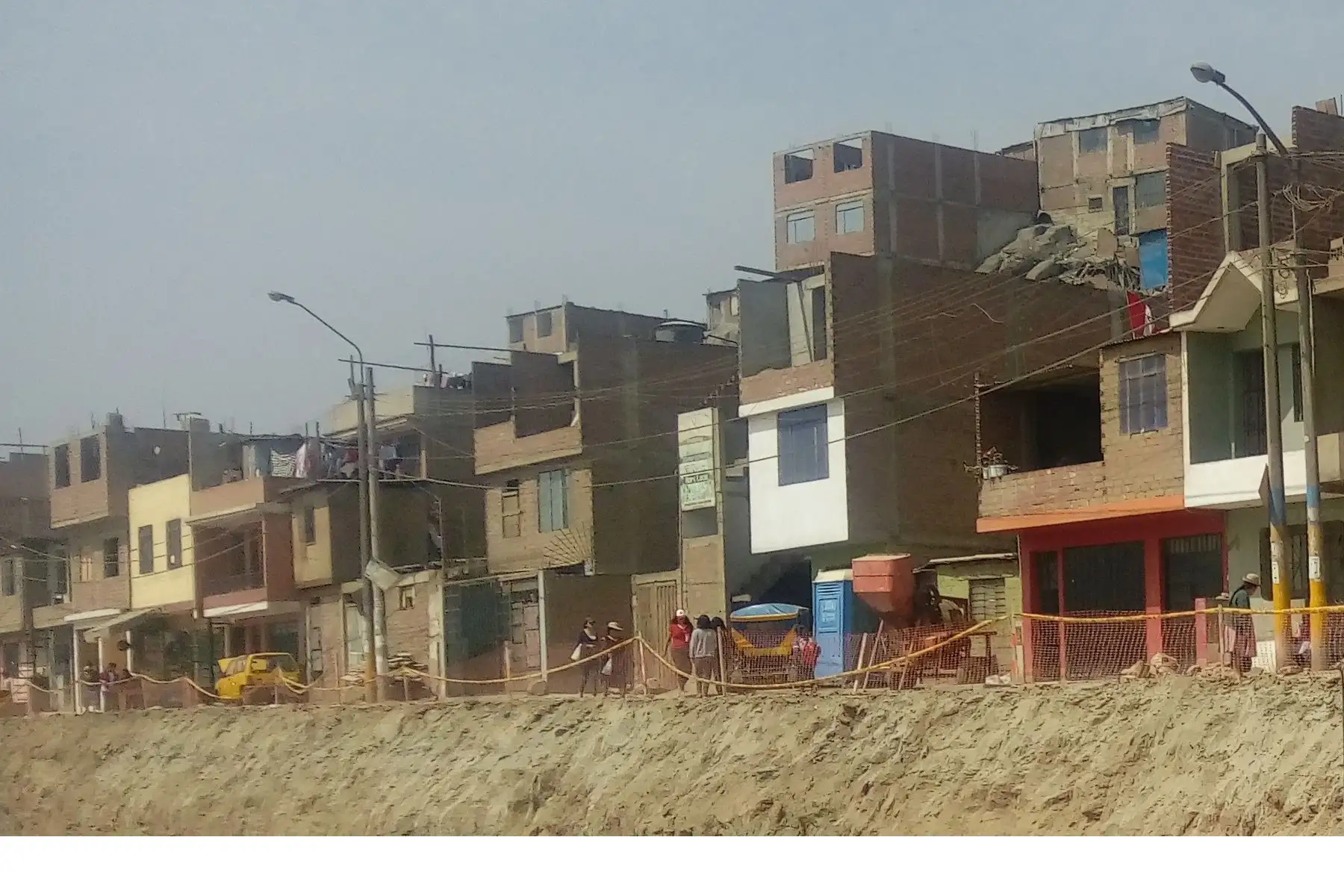 Programa Mejoramiento Integral de Barrios, en San Juan de Lurigancho. Foto: ANDINA/Difusión.