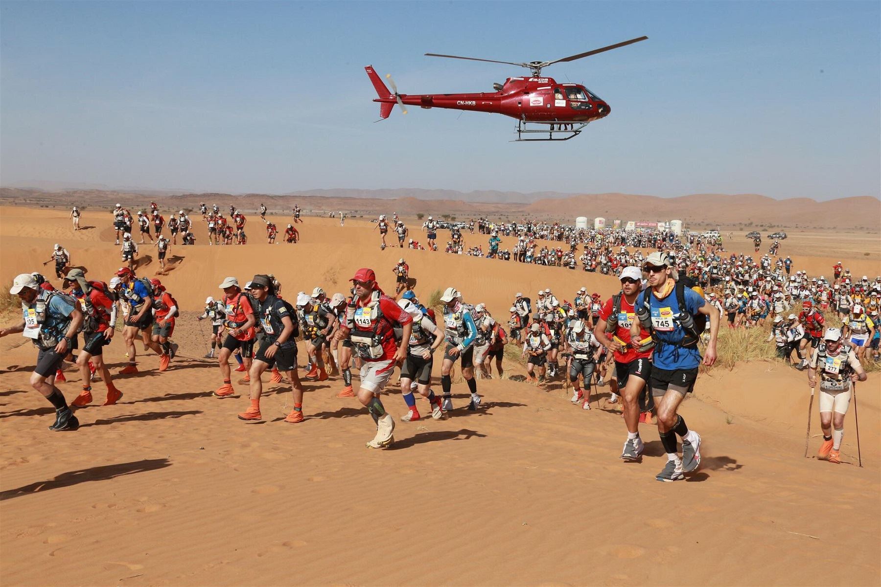 Áreas Naturales Protegidas serán el escenario principal de la Maratón des Sables. ANDINA/Difusión