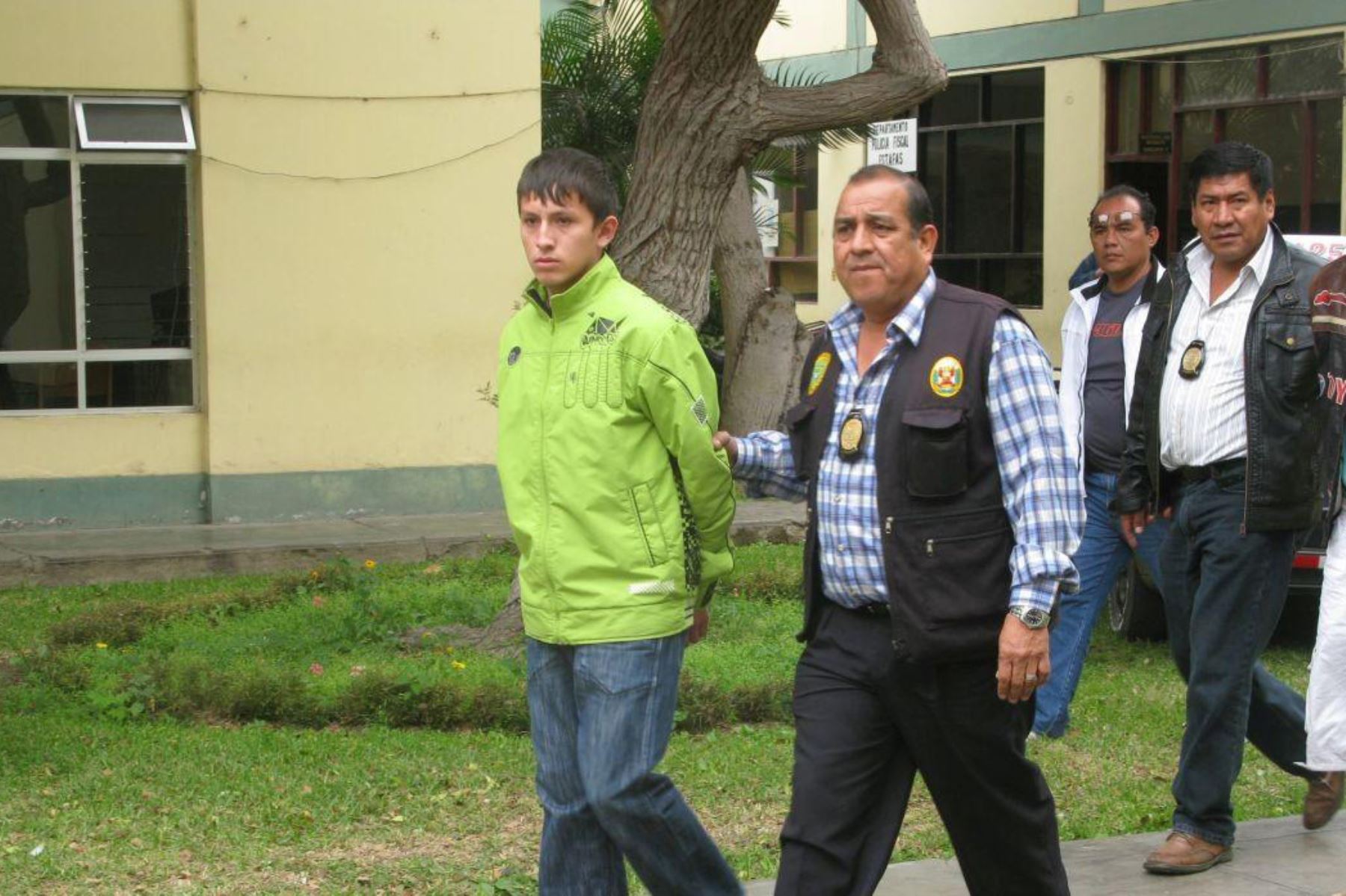 En Trujillo, región La Libertad, nuevamente cayó Alexander Manuel Pérez Gutiérrez (23), alias "Gringasho". Este sicario fue detenido anoche por agentes del Departamento de Investigación Criminal (Depincri) Este de la Policía Nacional del Perú (PNP), en el distrito de El Porvenir. ANDINA/Óscar Paz