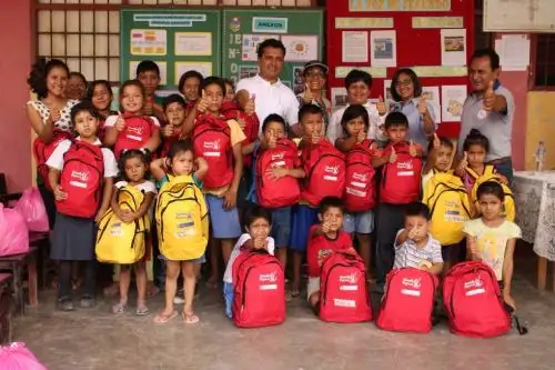 Se beneficiarán siste colegios de la provincia de Picota. ANDINA/Difusión