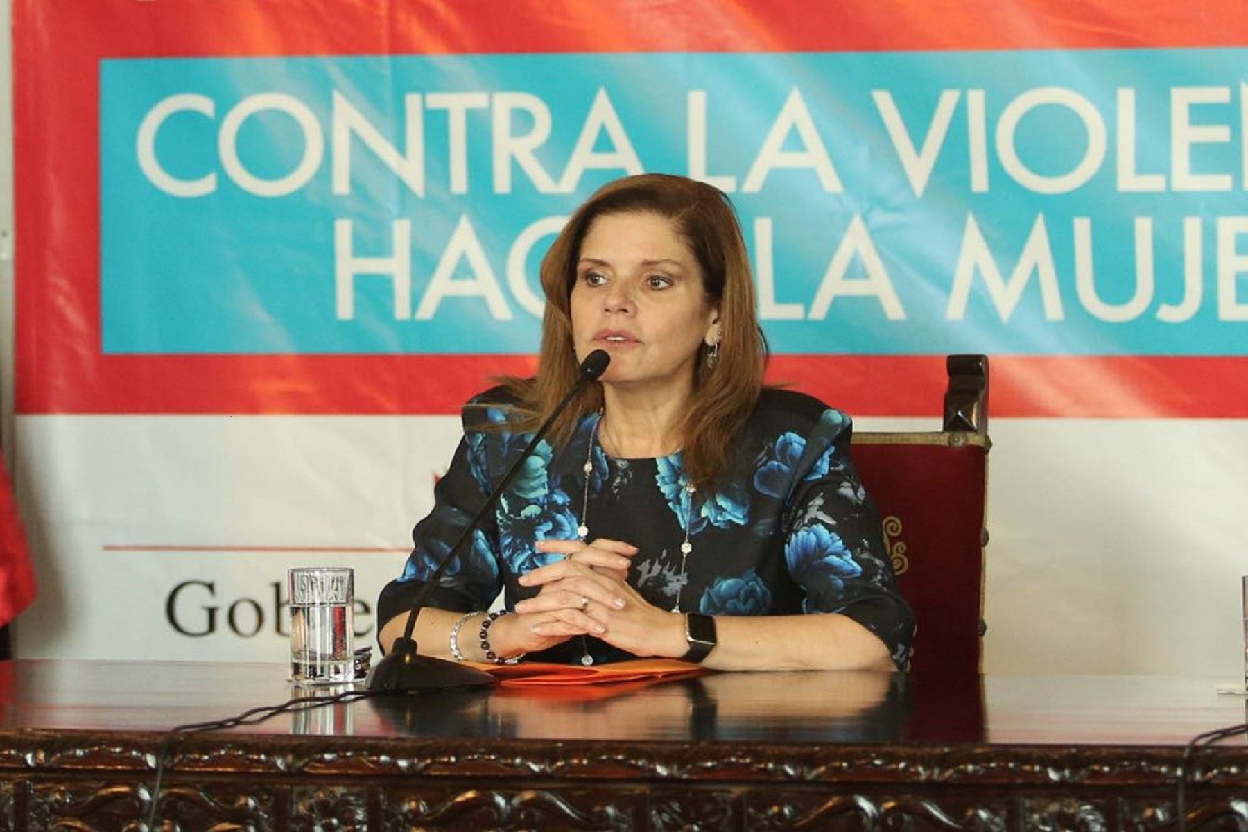 Titular del Consejo de Ministros, Mercedes Aráoz. Foto: Difusión.