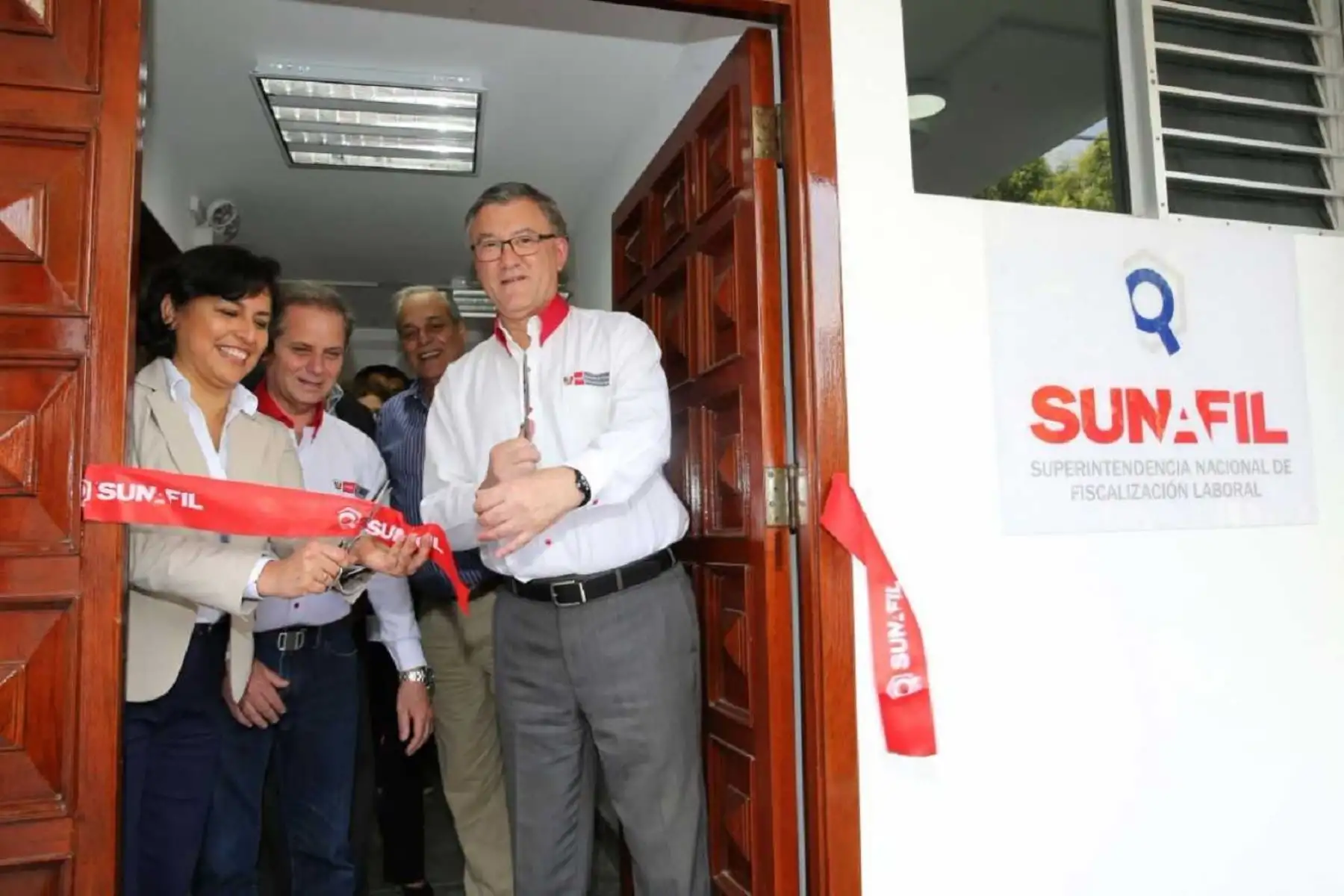 Ministro de Trabajo, Alfonso Grados destaca la implementación de oficinas de Sunafil en regiones. ANDINA/Difusión