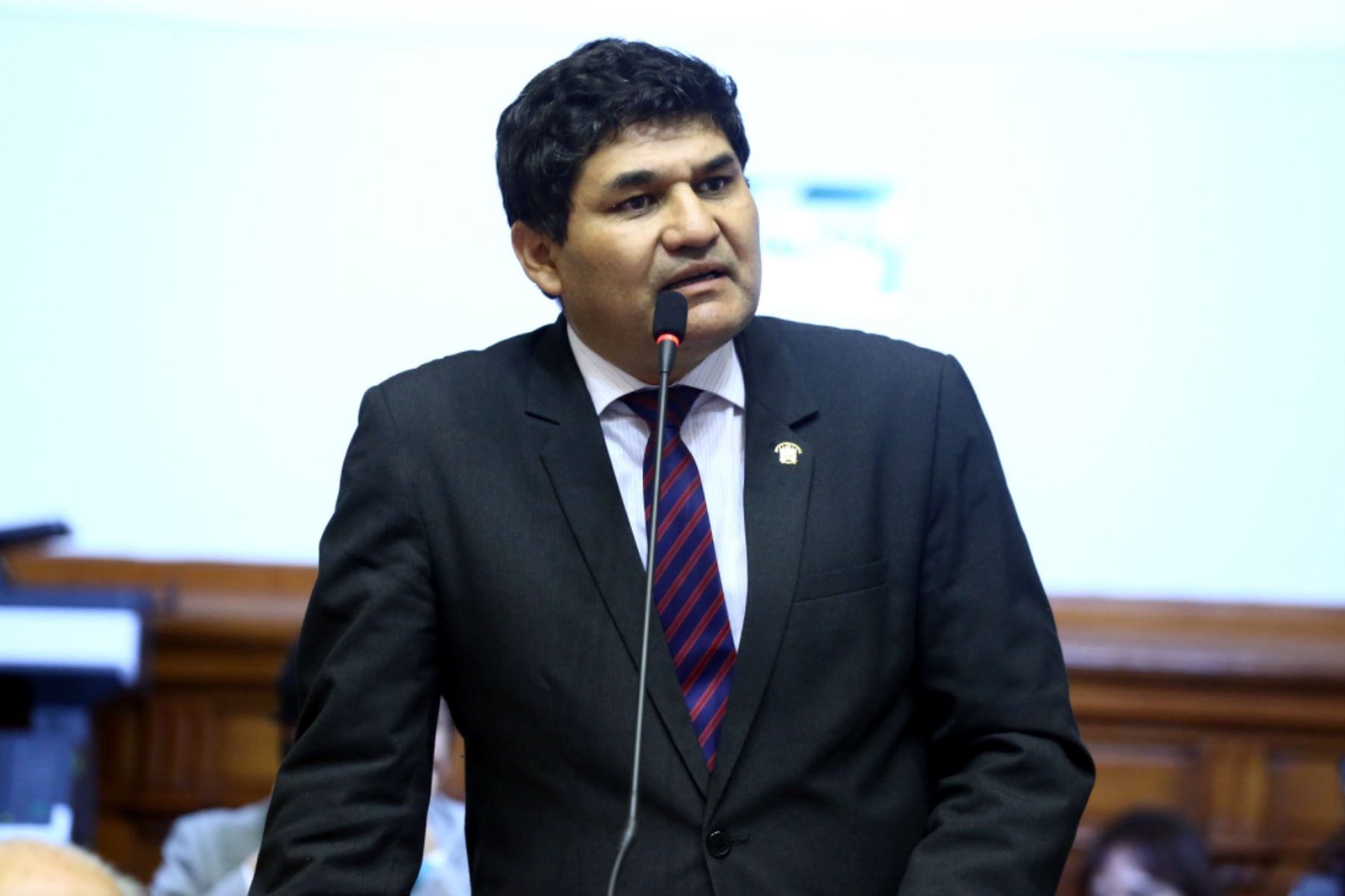 Horacio Zeballos, legislador de Nuevo Perú. Foto: Congreso de la República.