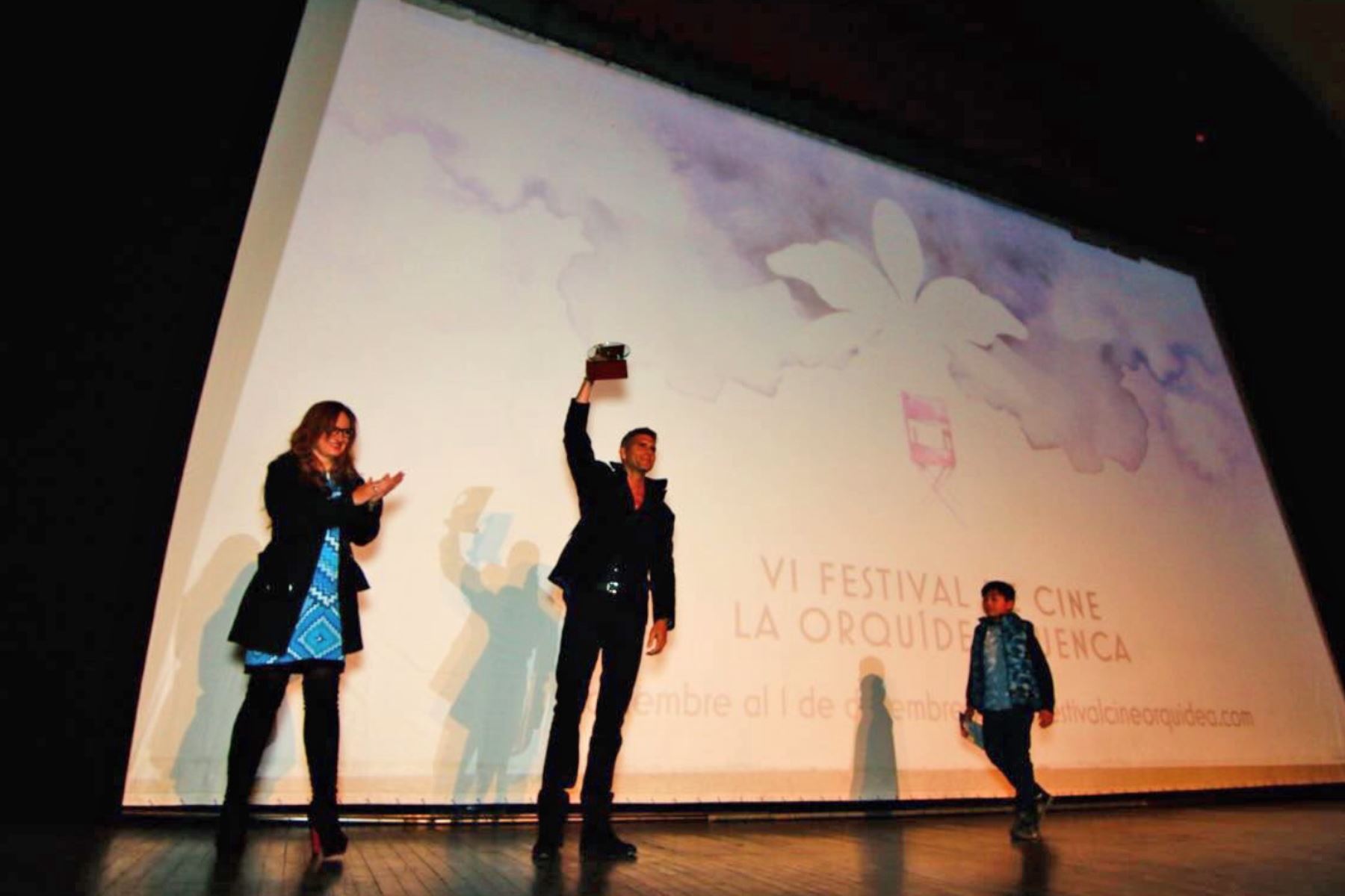 Meier recibió importante reconcimiento en el festival cinéfilo.Foto:@CineOrquidea