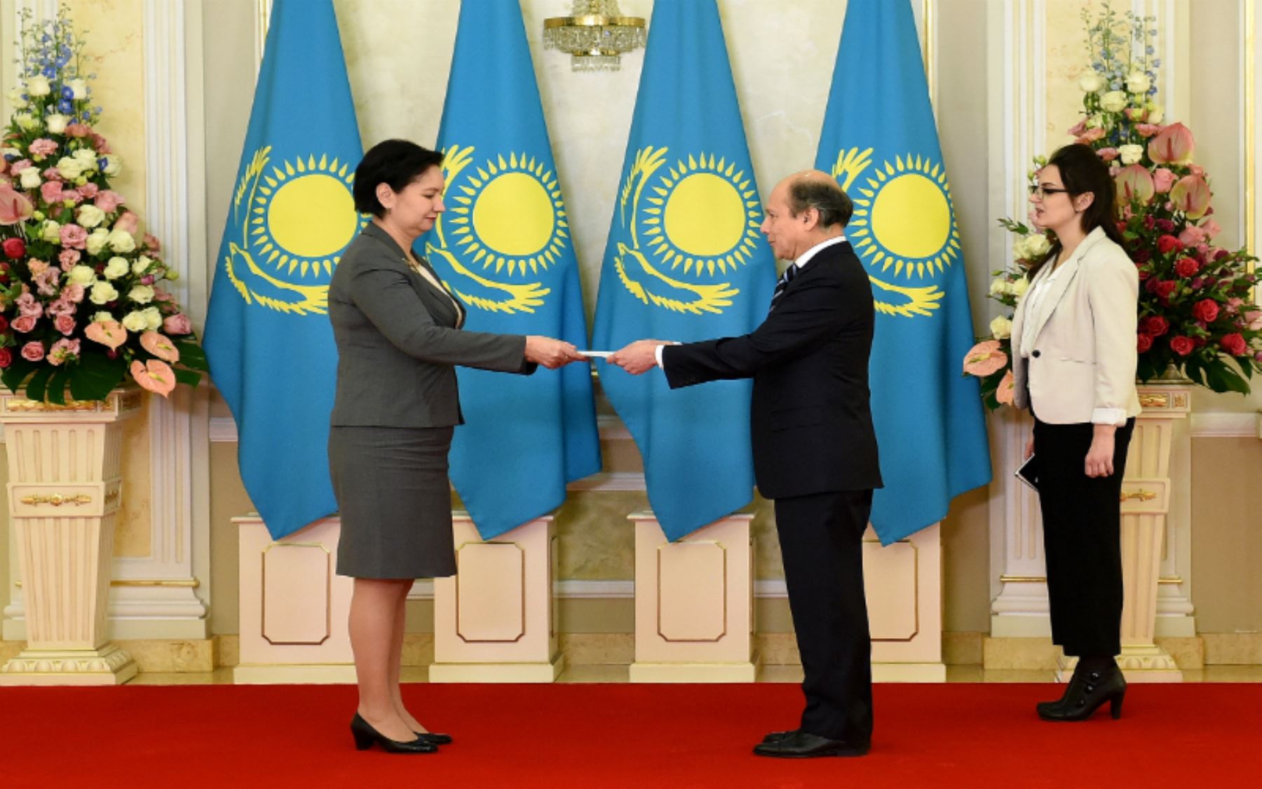Peru Ambassador presents credentials to Kazakhstan State Secretary