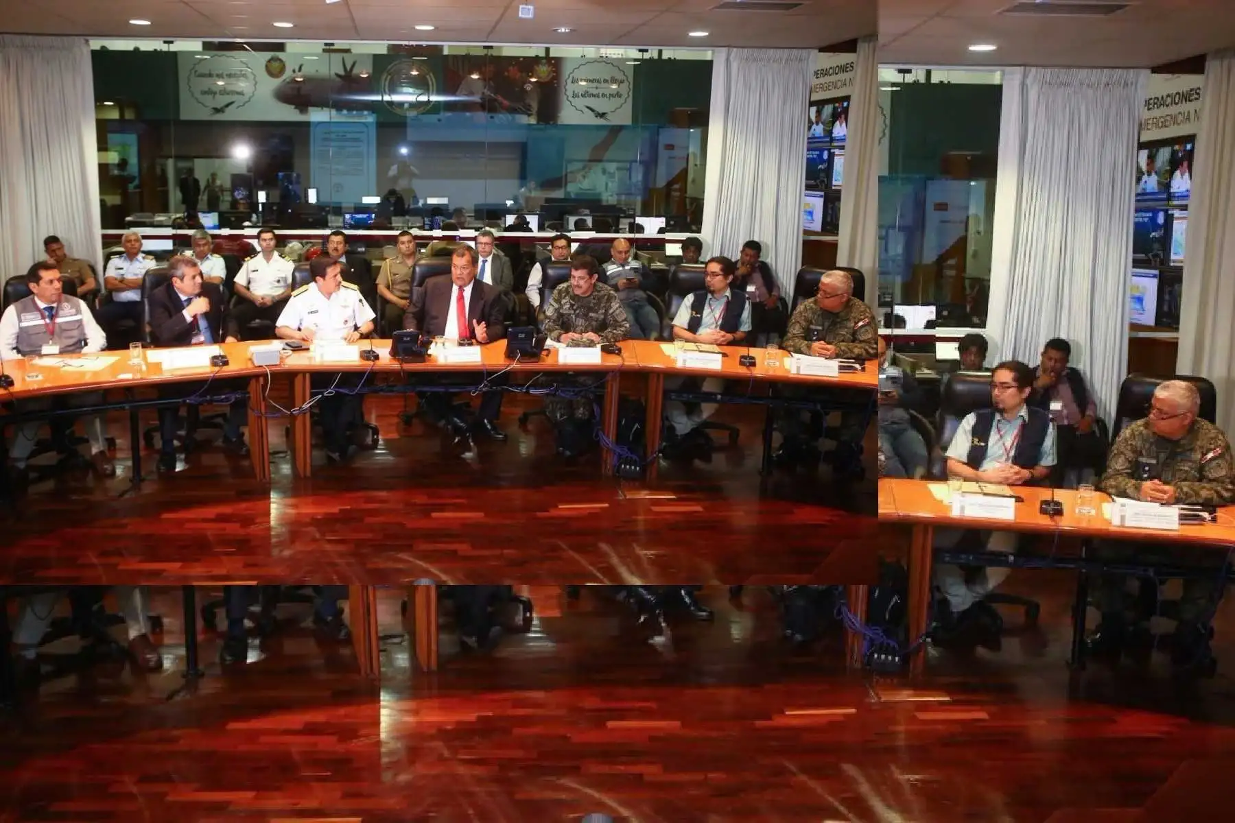 El Senamhi monitorea fenómeno climático y Cenepred prevé riesgos en varias regiones.
