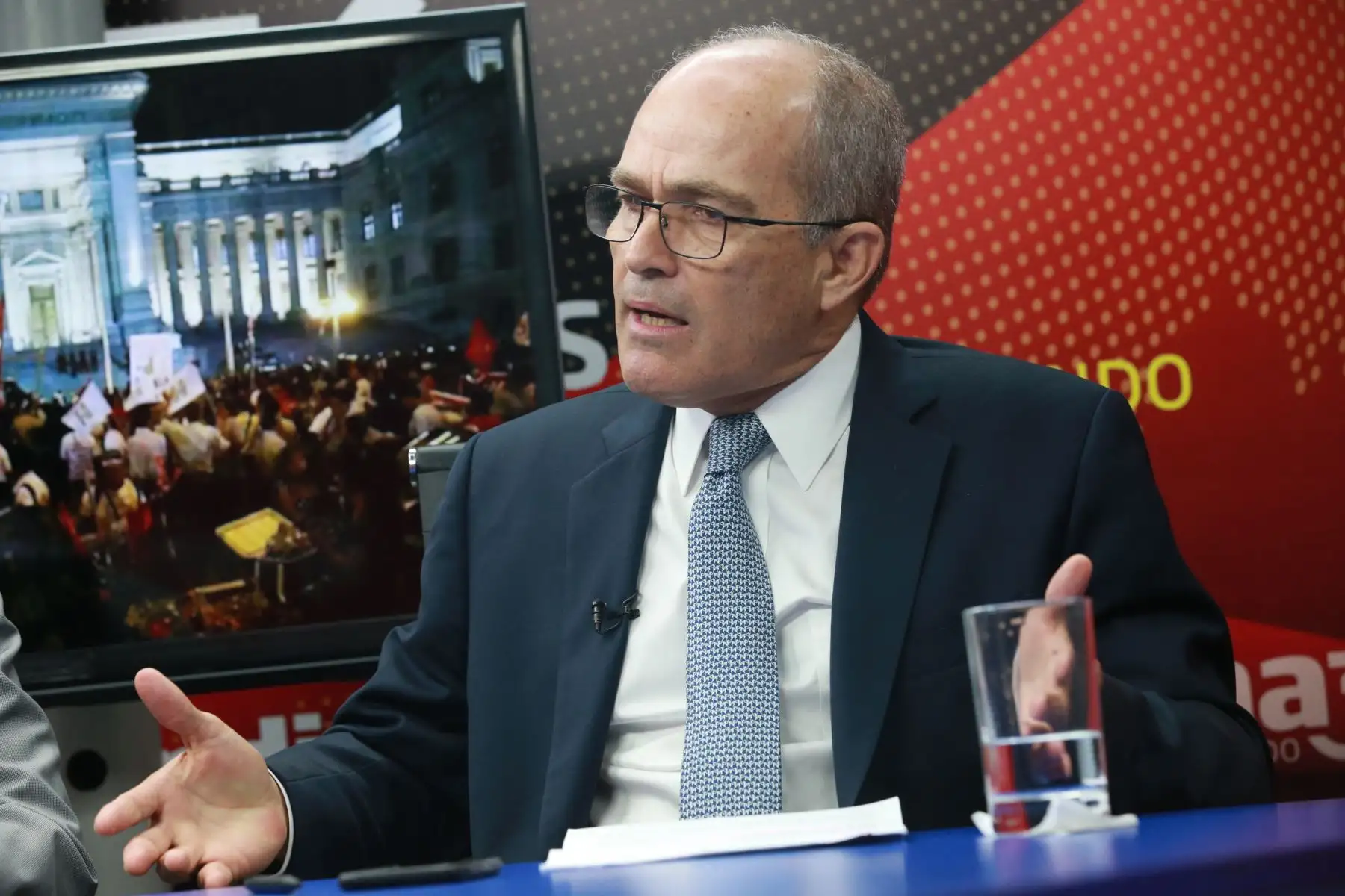 Presidente de CONFIEP, Roque Benavides. ANDINA/Norman Córdova