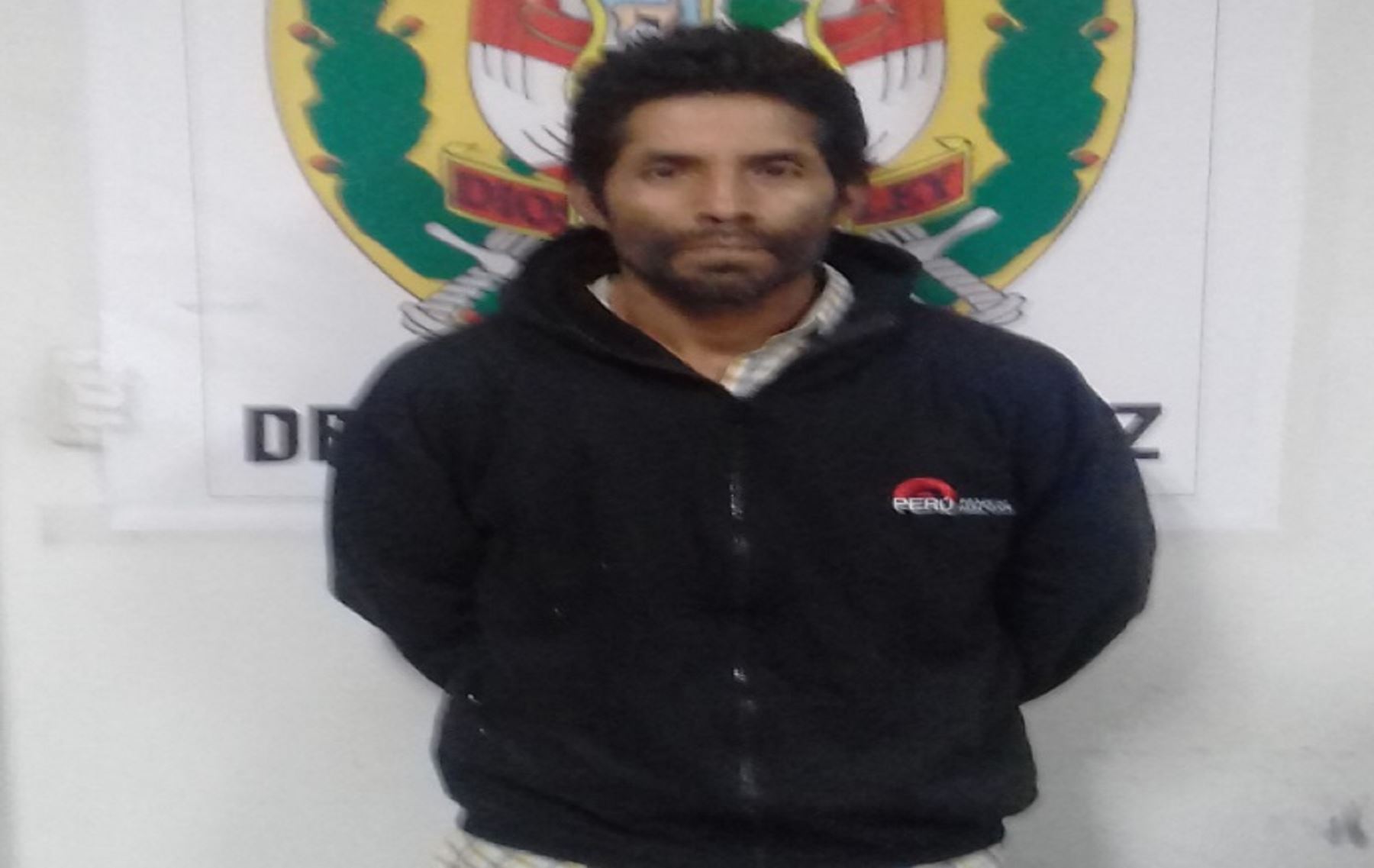 Este prófugo fue detenido el 20 de noviembre por personal de la comisaría de Pamparomás en el caserío de Ullpan, distrito de Pamparomás, provincia de Huaylas