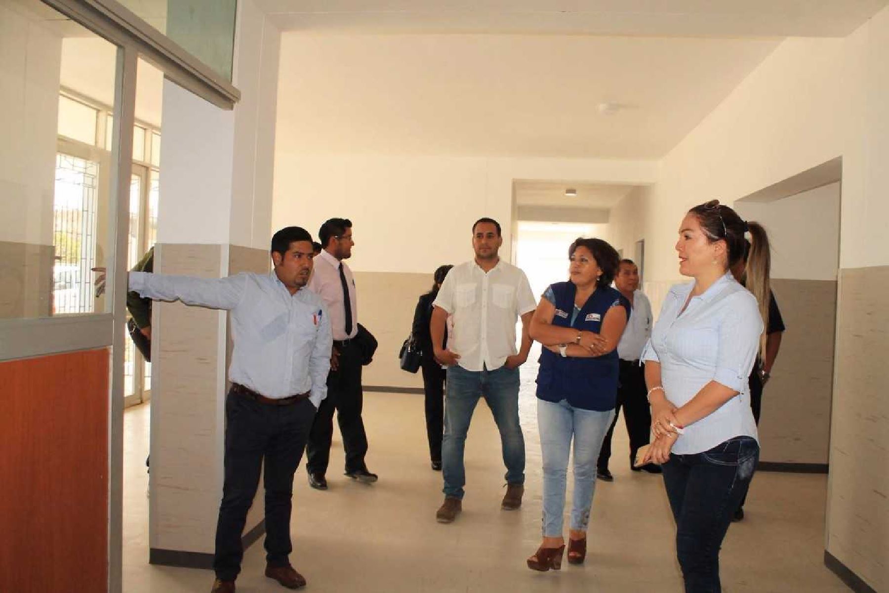 Culminan labores de mantenimiento en hospital de Huarmey afectado por El Niño costero.