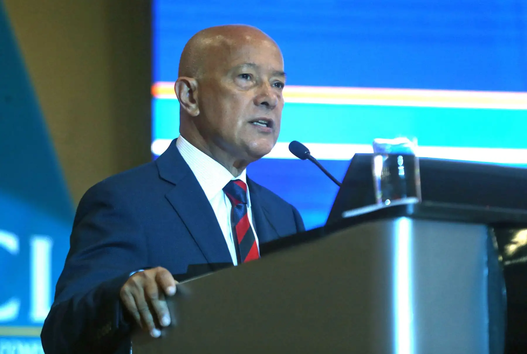 Presidente de la Cámara de Comercio de Lima, Mario Mongilardi. ANDINA