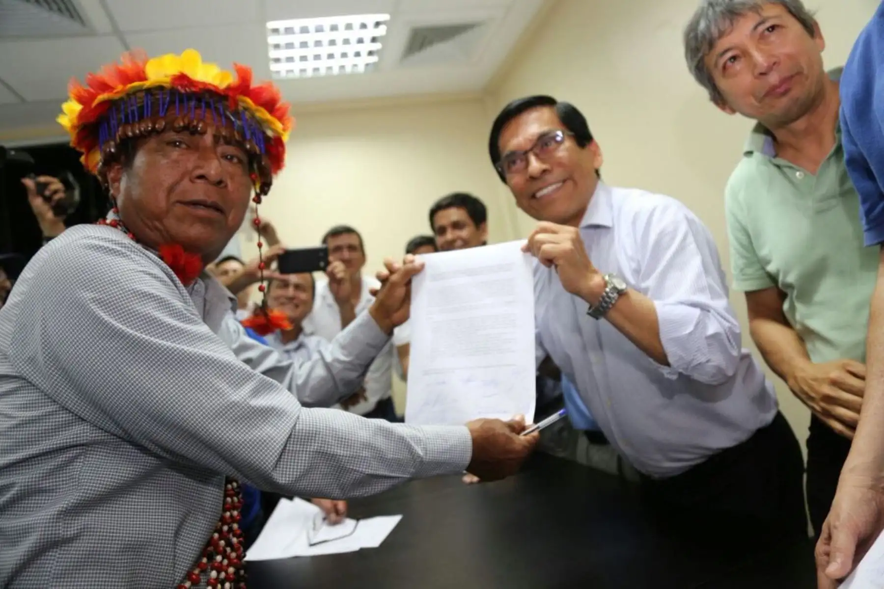 Ministro de Agricultura, José Hernández, informó que se levantó huelga de arroceros.