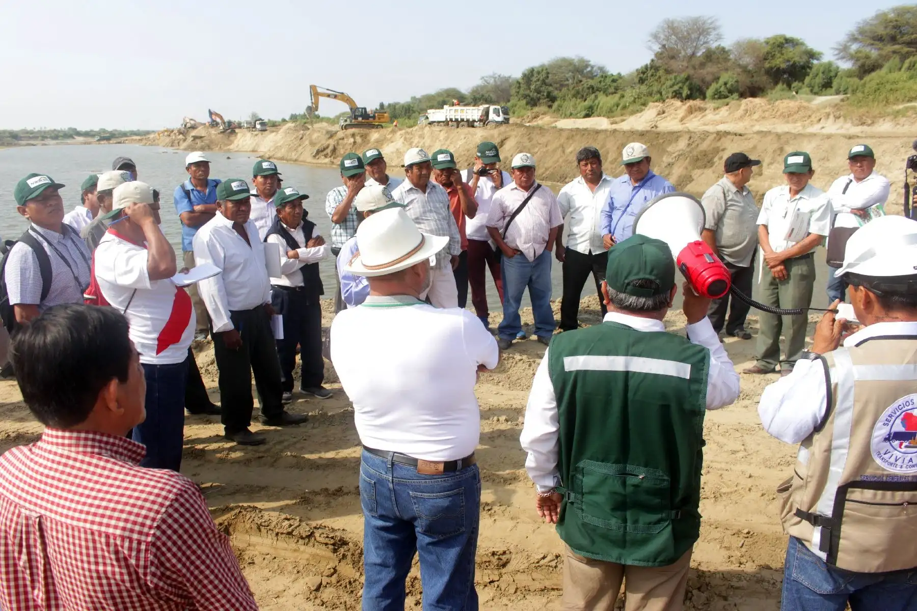 Agricultores destacan los trabajos de descolmatación en Piura, afirma el Minagri. ANDINA/Difusión