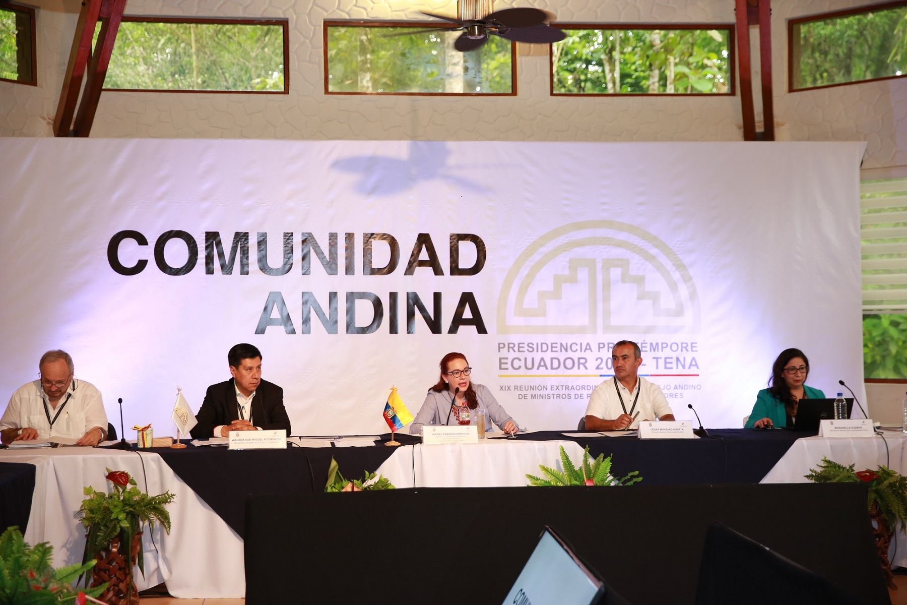 Reunión de la Comunidad Andina en Ecuador.