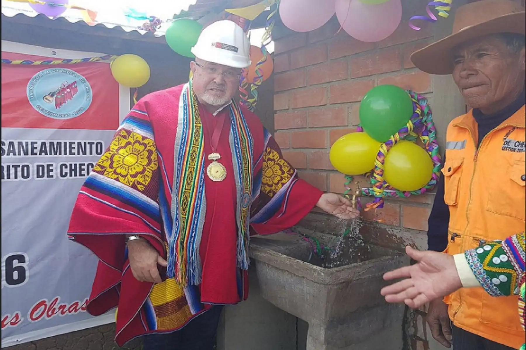 Más de 1 600 pobladores de las comunidades de Valle Verde y Collana, en los distritos cusqueños de Yanaoca y Checca, respectivamente, contarán   por primera vez con agua potable en sus viviendas.