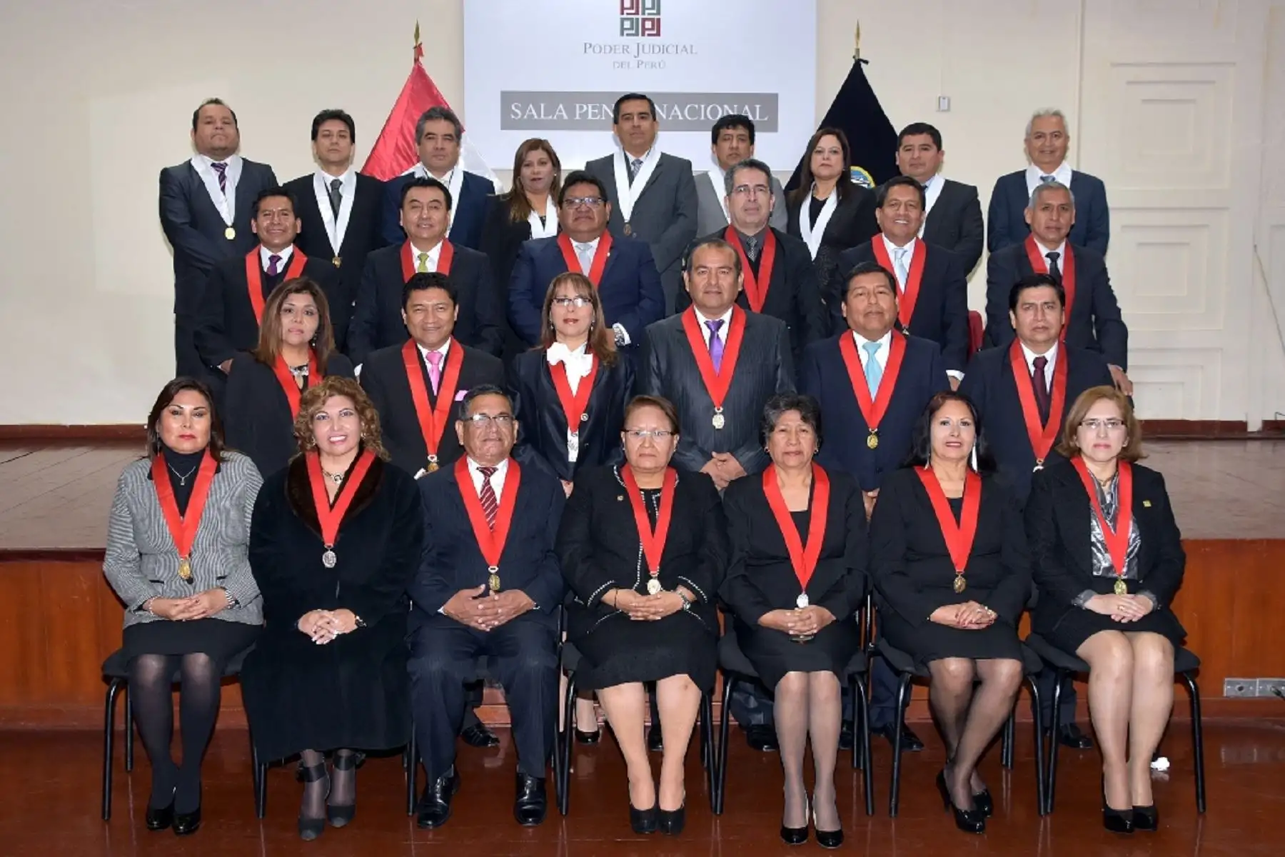 Jueces de la Sala Penal Nacional. Foto: Difusión.