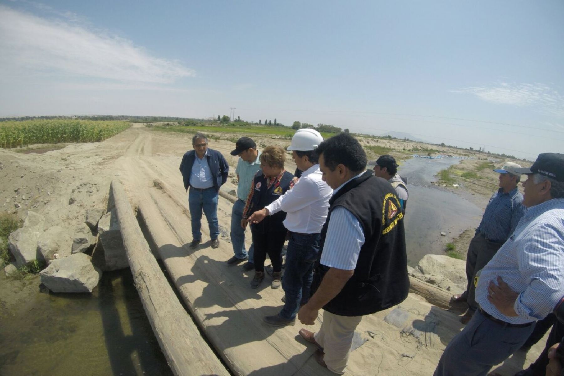 Inician limpieza de río Lacramarca, en Áncash, en marco de proceso de reconstrucción.Foto:  ANDINA/Difusión.