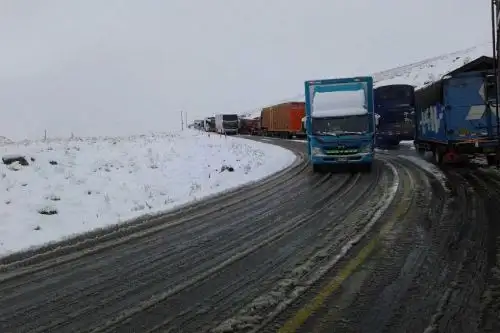 Tránsito estaba interrumpido en la carretera Central a la altura de Ticlio.
