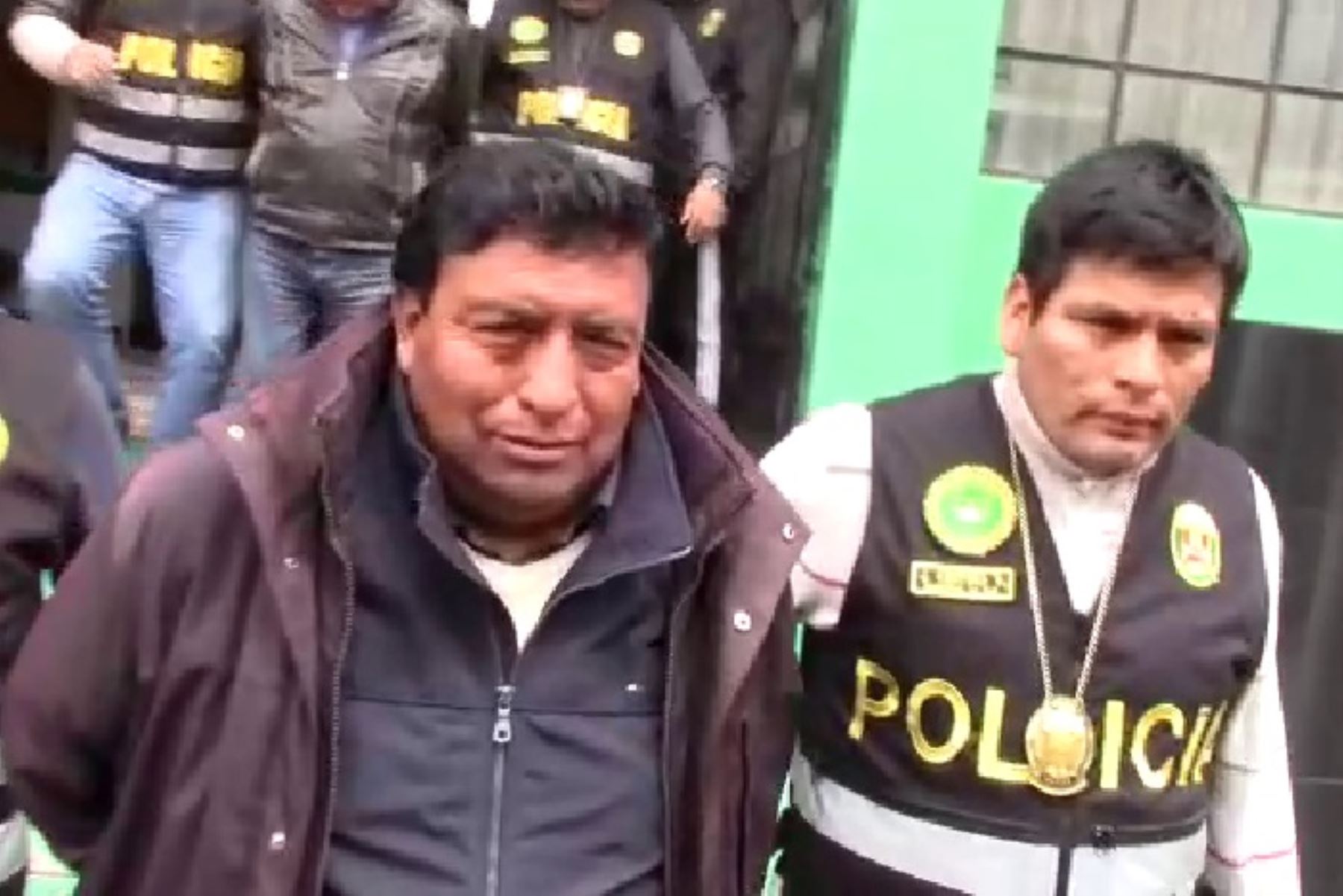 Exalcalde de Pilcomayo sería cabecilla de organización criminal que operaba en Huancayo. ANDINA/Pedro Tinoco