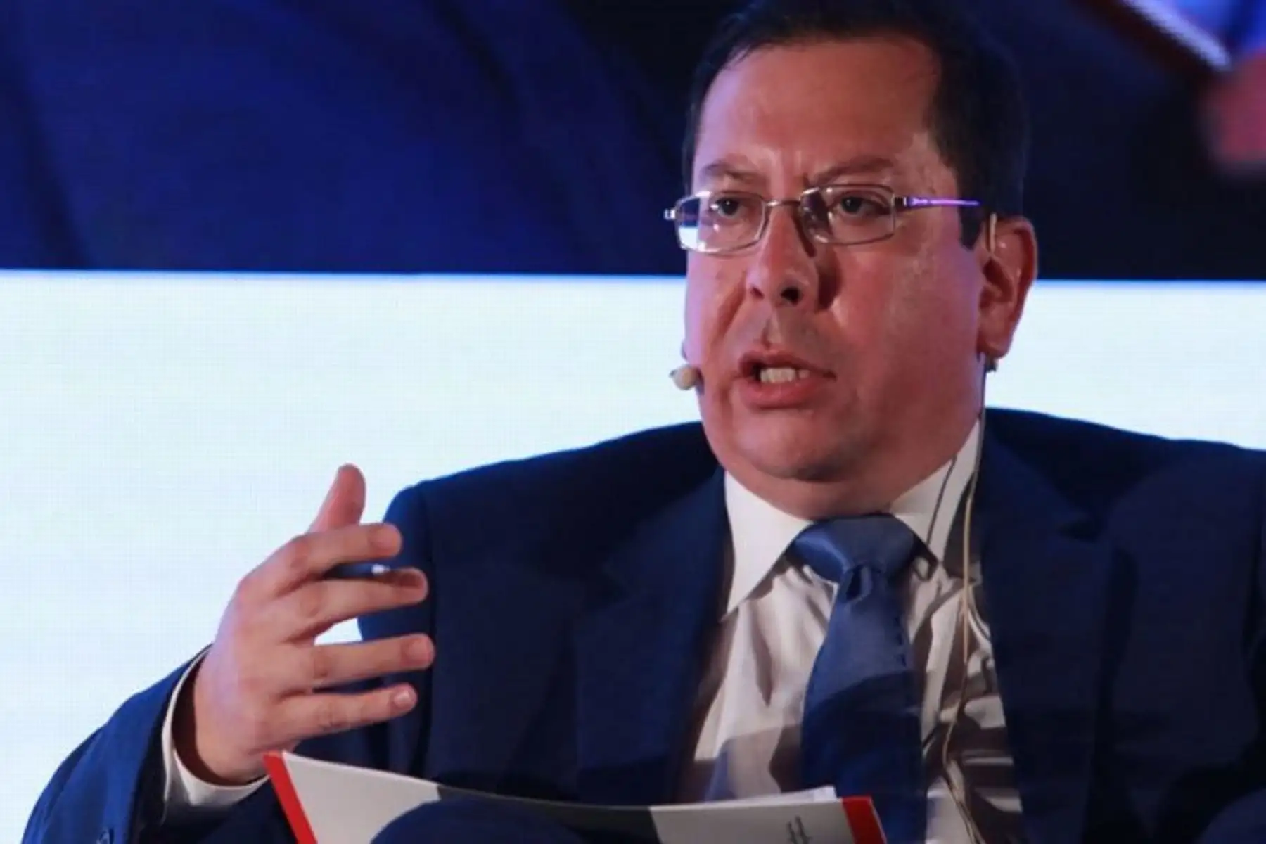 Viceministro de Justicia, Juan Falconi,